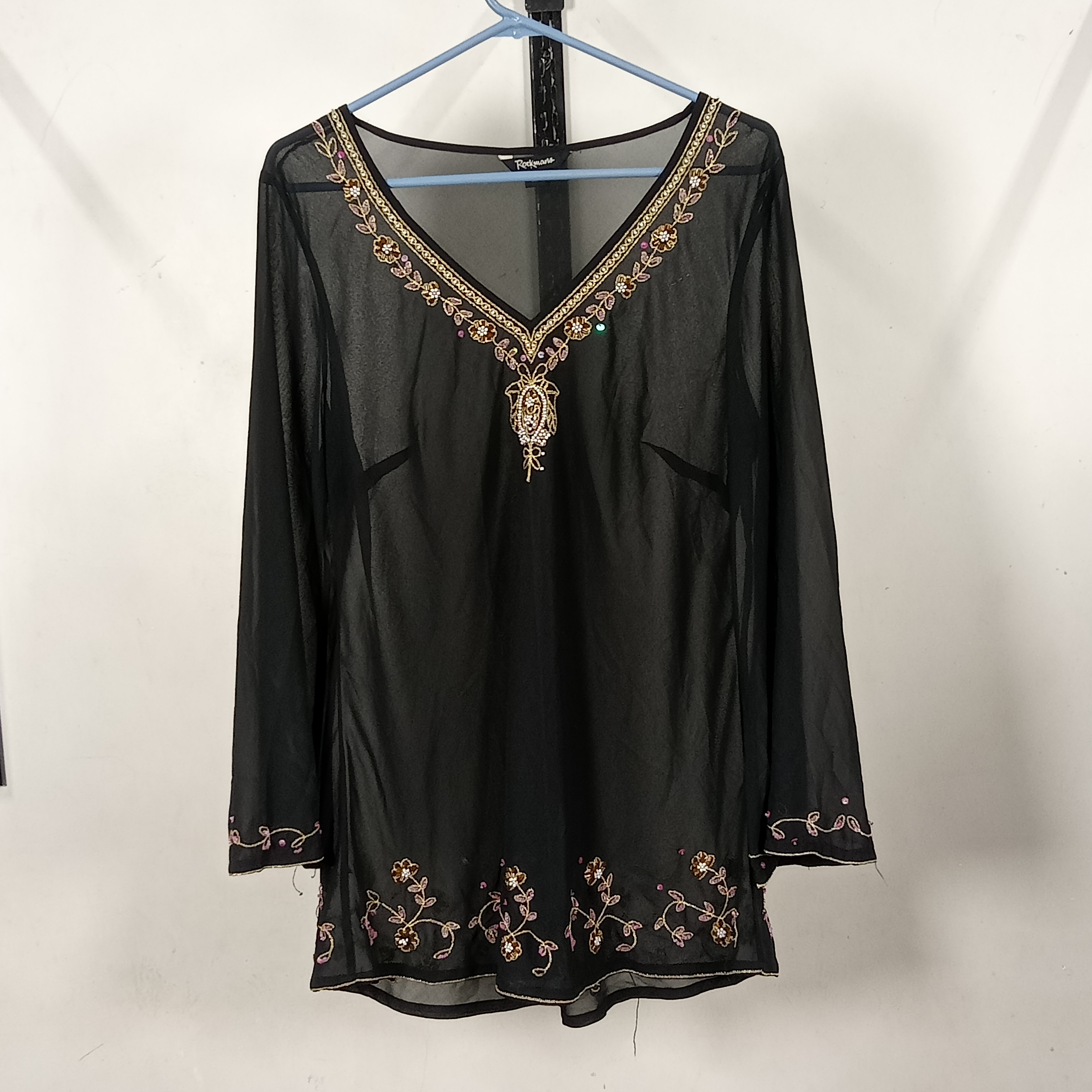 Y2K BLOUSES (BLACKISH) - BUNDLE 07