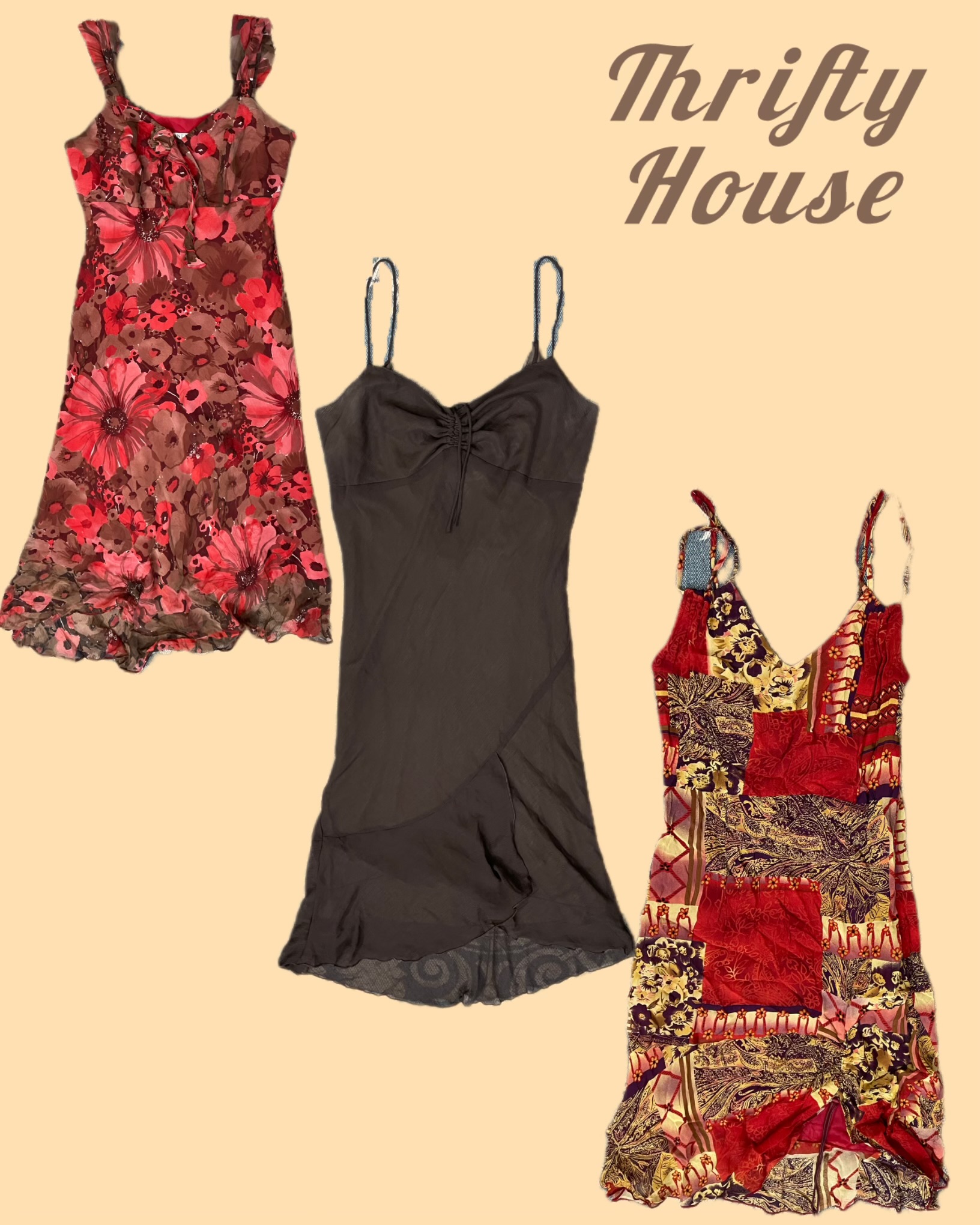 Y2k Aesthetic Dresses(TH/025)