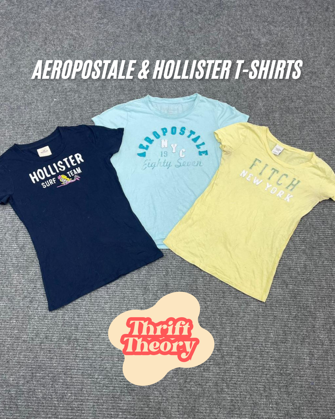 Aeropostale & Hollister T-Shirts - (02/01)