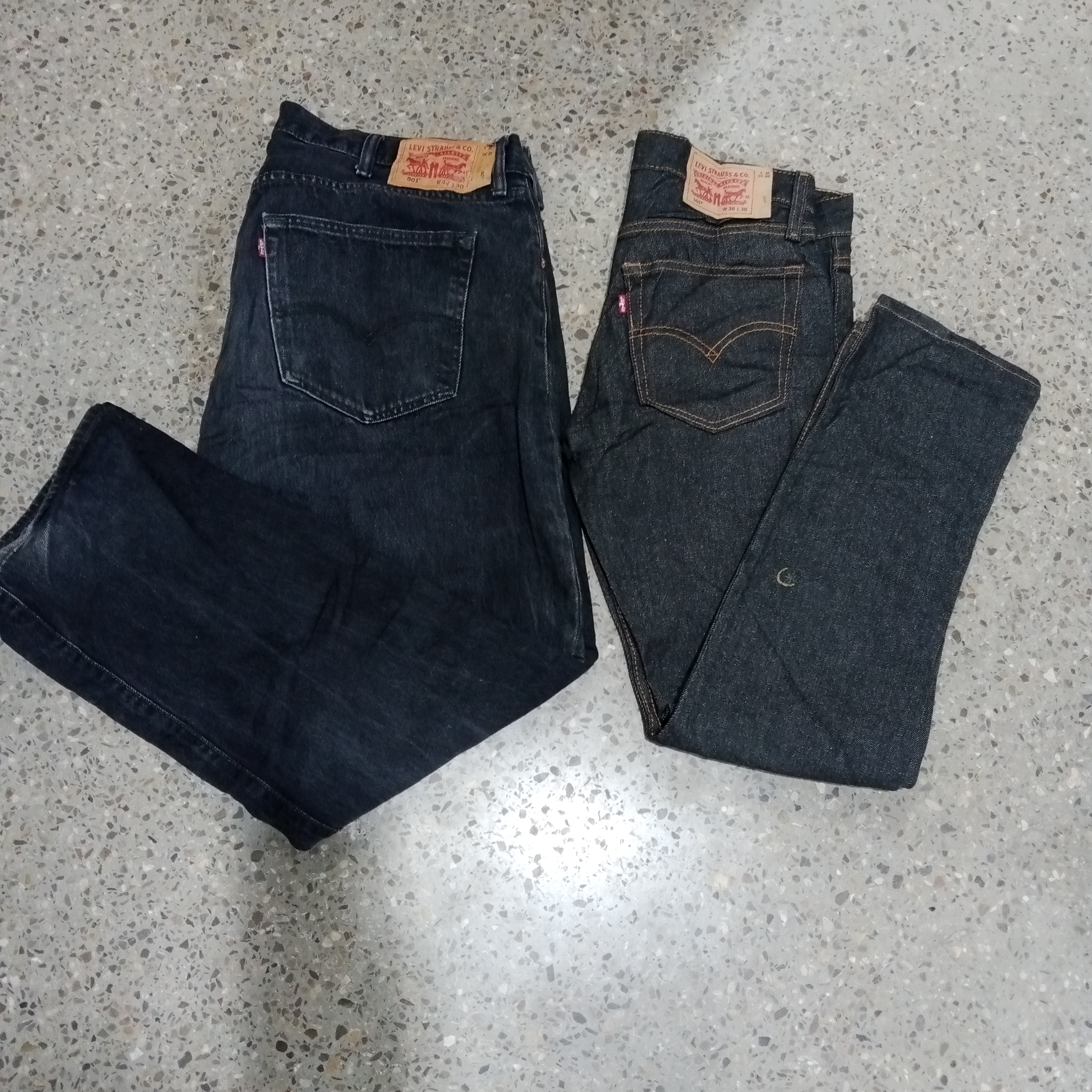 Levis 501 Black Jeans