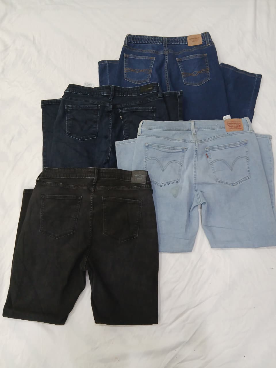 Calças Mix Code Levi's ZV1377 para Mulheres