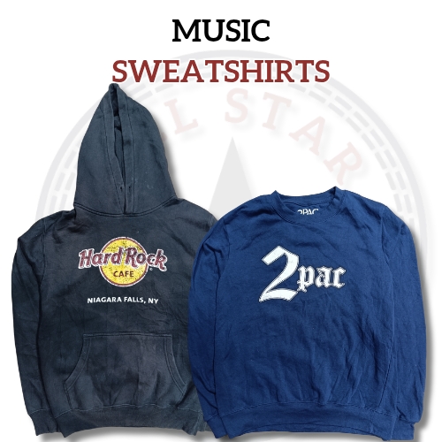 音楽スウェットシャツ