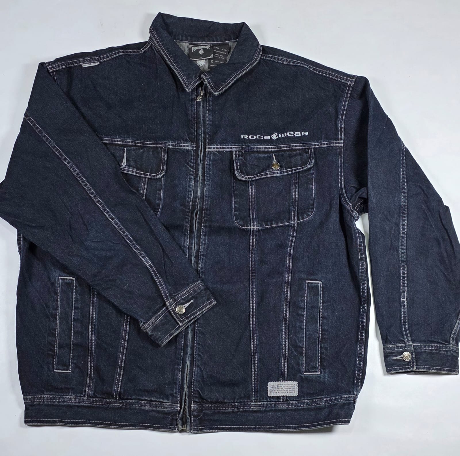 Chaqueta de marca mezclada de hip-hop