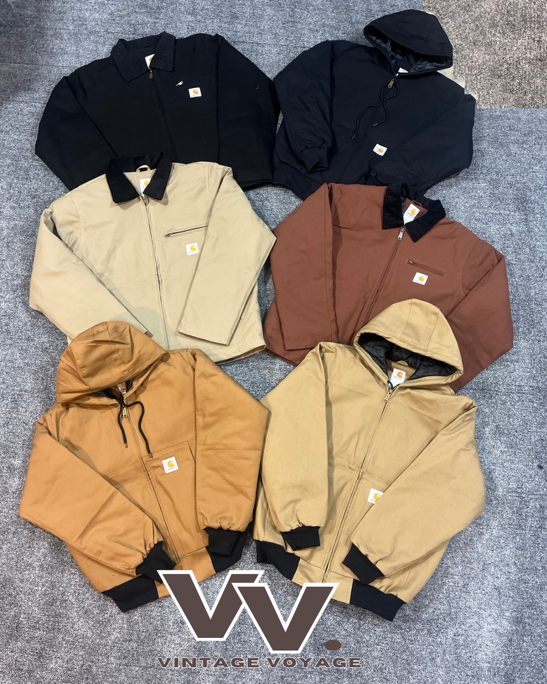 Vestes actives/detriot Carhartt remix de style couleur #2126