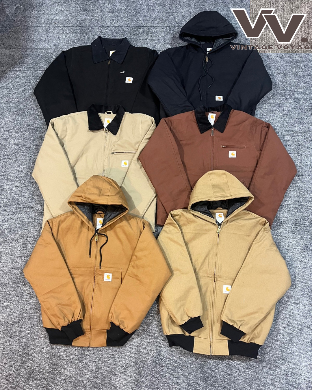 Veste active/detriot Carhartt reworked style mix couleur #2126