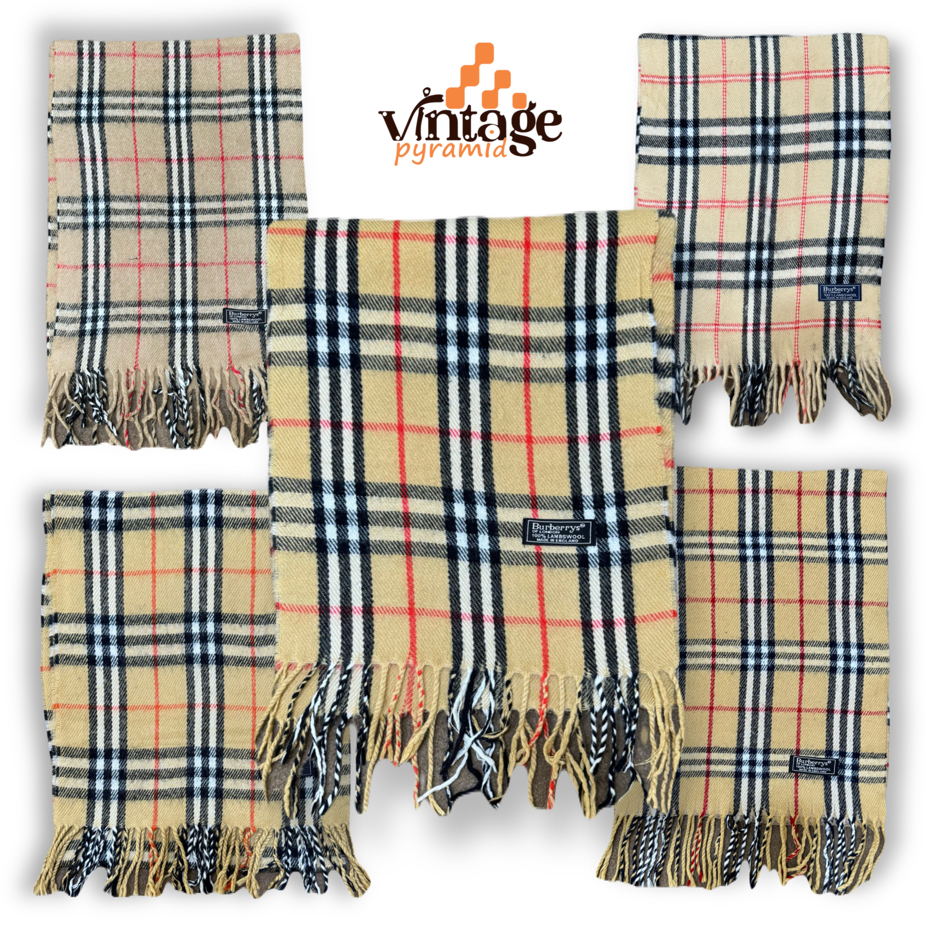 VPX887 Écharpes Burberry Seulement Couleur Beige