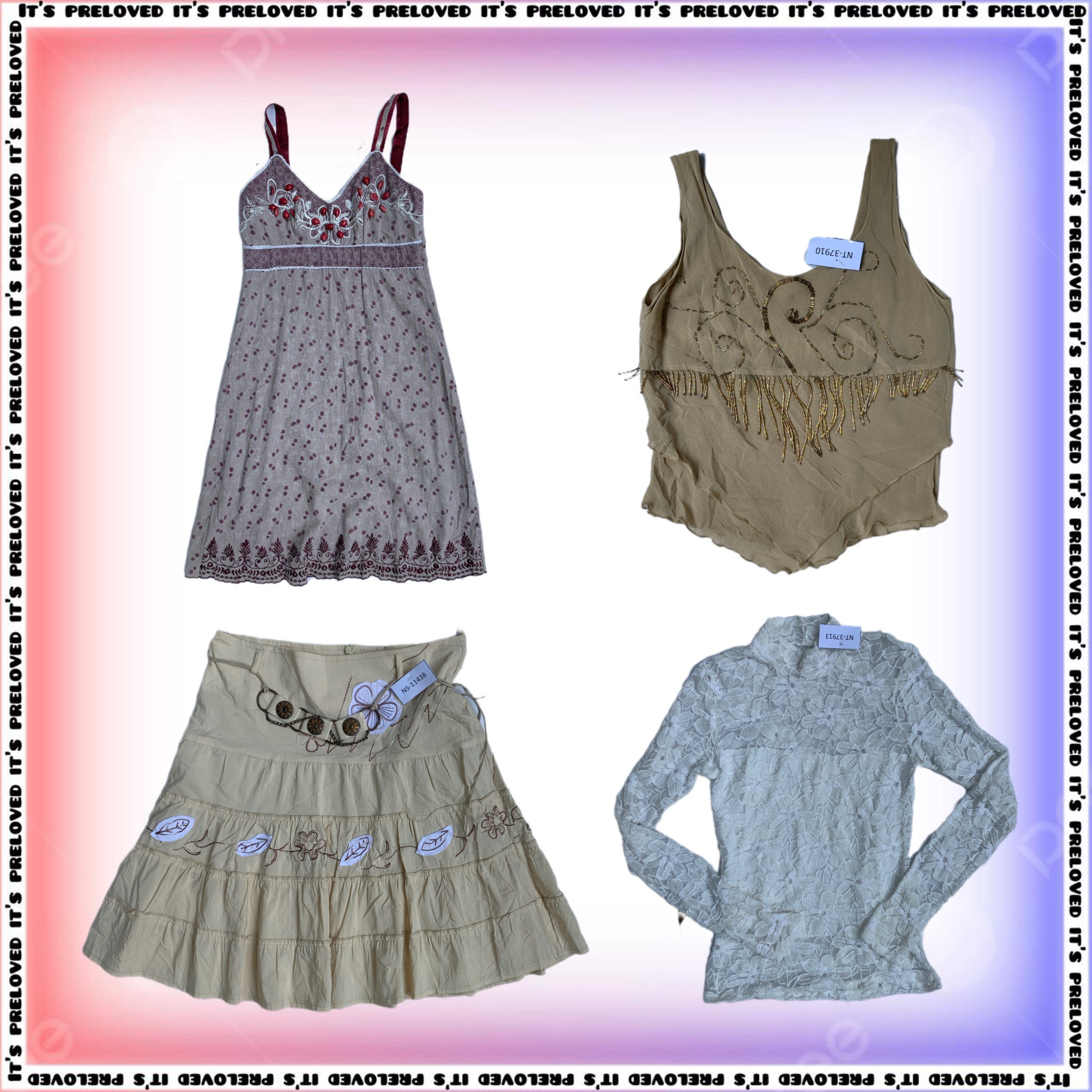 Whimsy & Wonder Set - Tops, Dresses, Skirts (SS-1800)