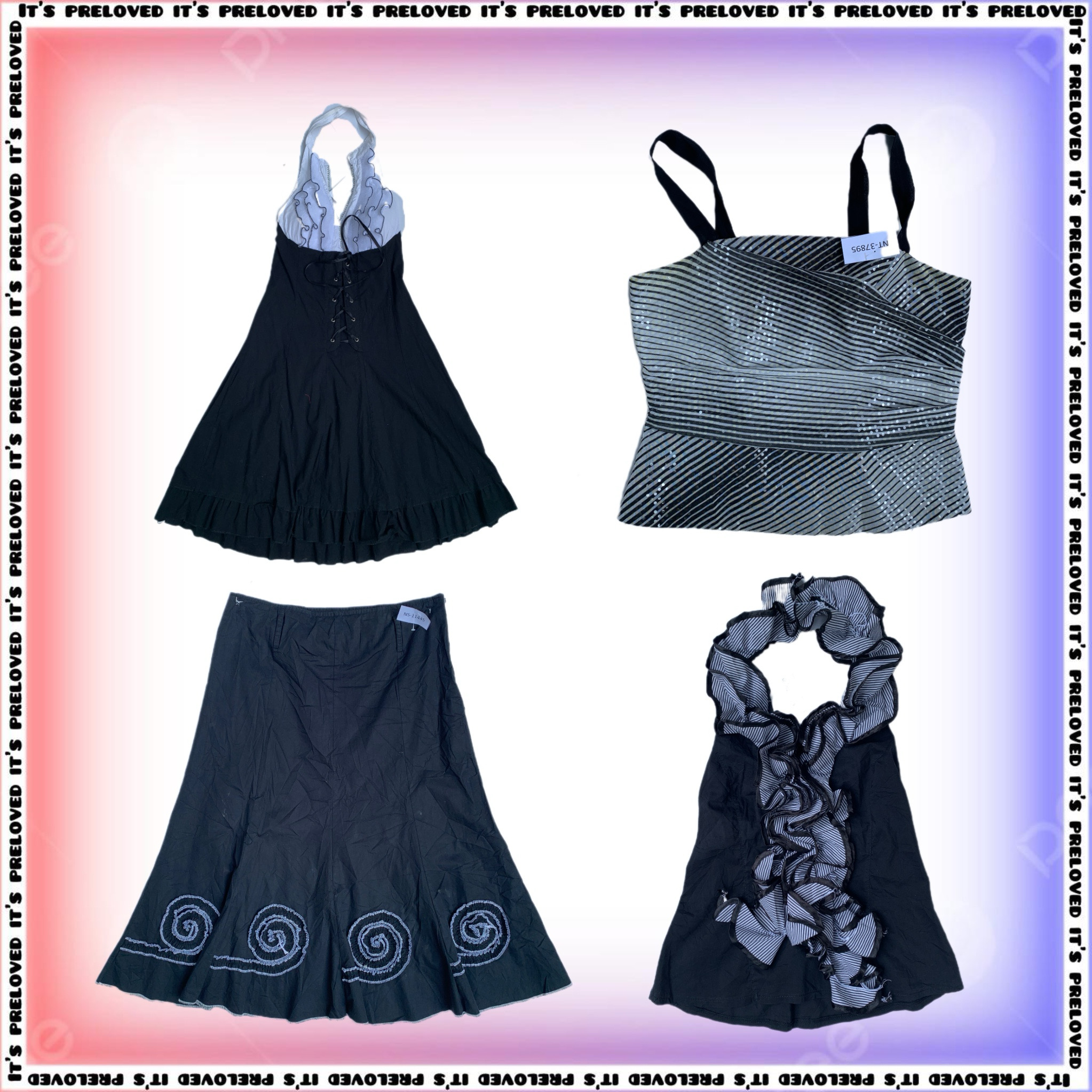 Monochroome Officecore Collection - Tops, Dresses, Skirts (SS-1801)