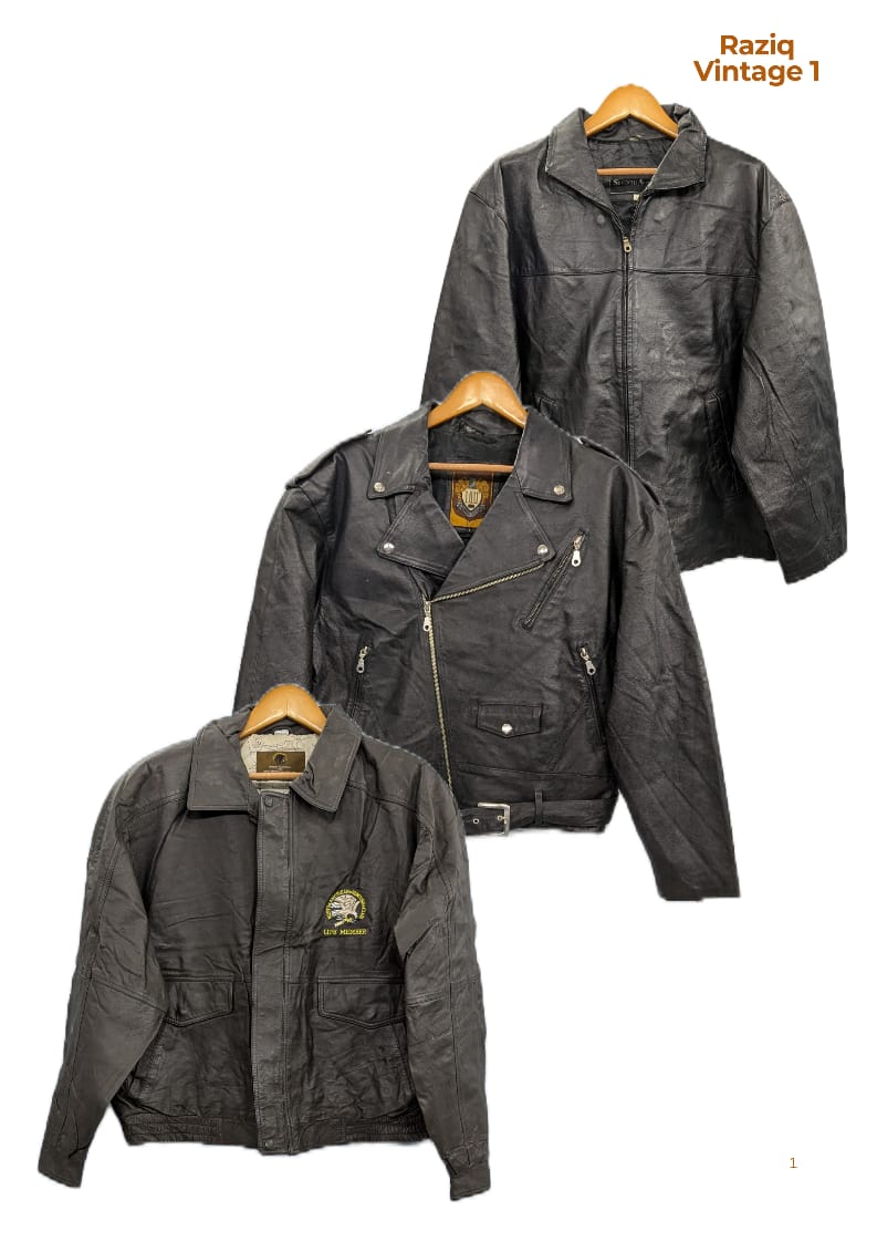 💥 RV1600 Leather Bomber Jackets