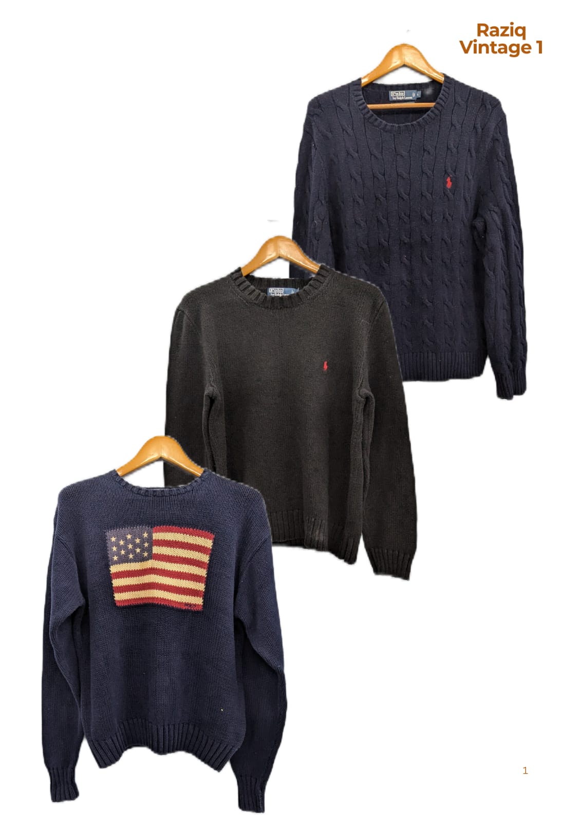 💥 RV1607 Ralph Lauren polo maglieria