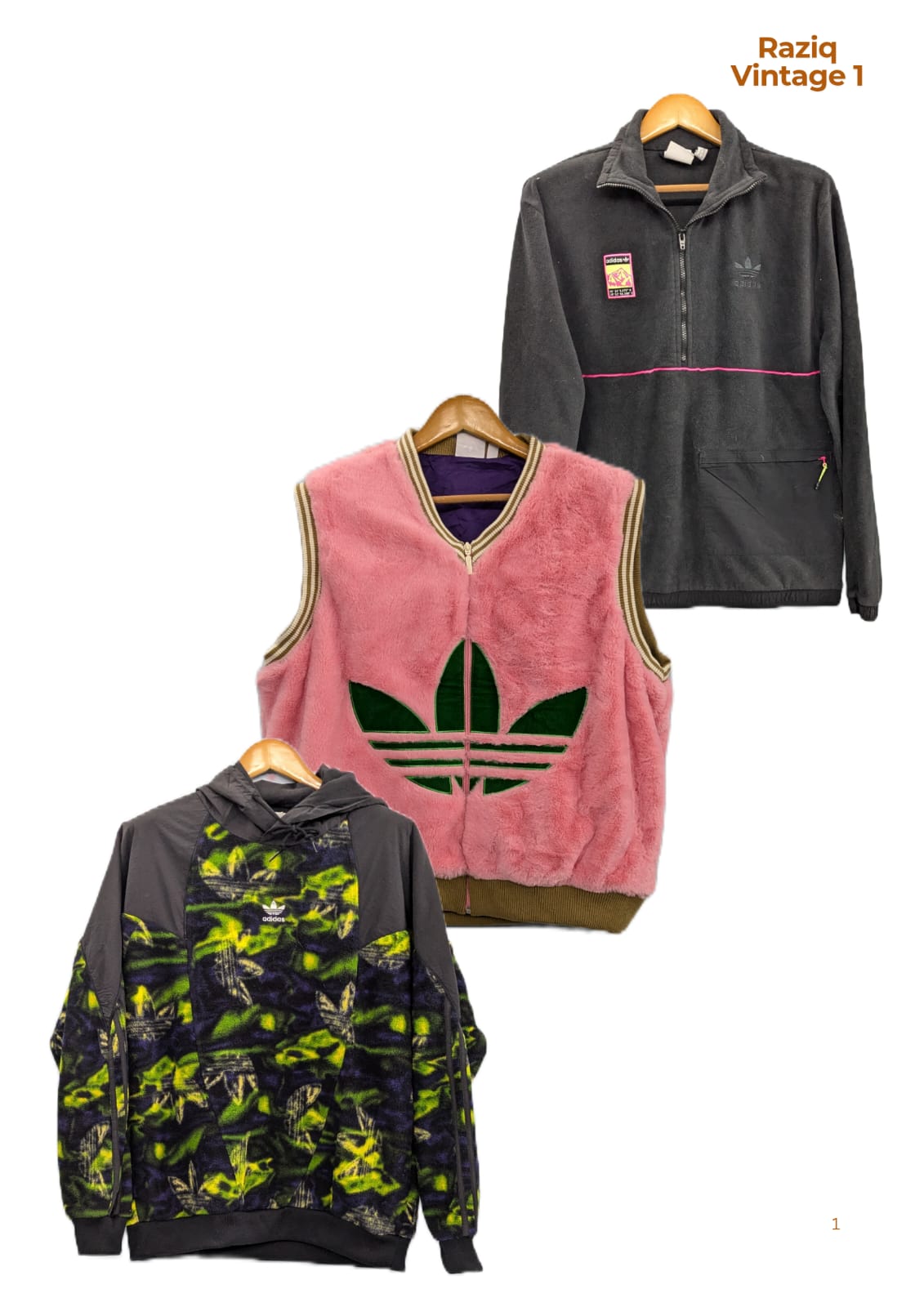 💥 RV1614 Adidas Fleece Jackets