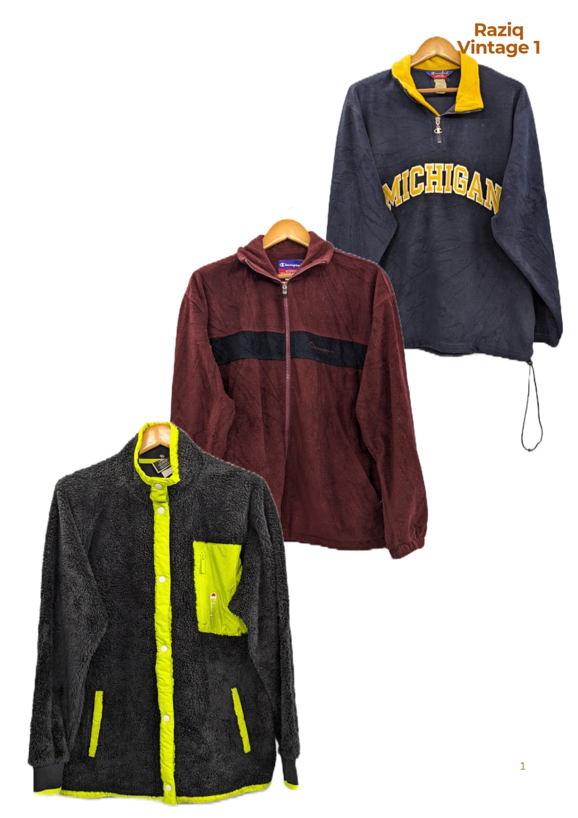 💥 RV1617 Champion Fleece Jackets