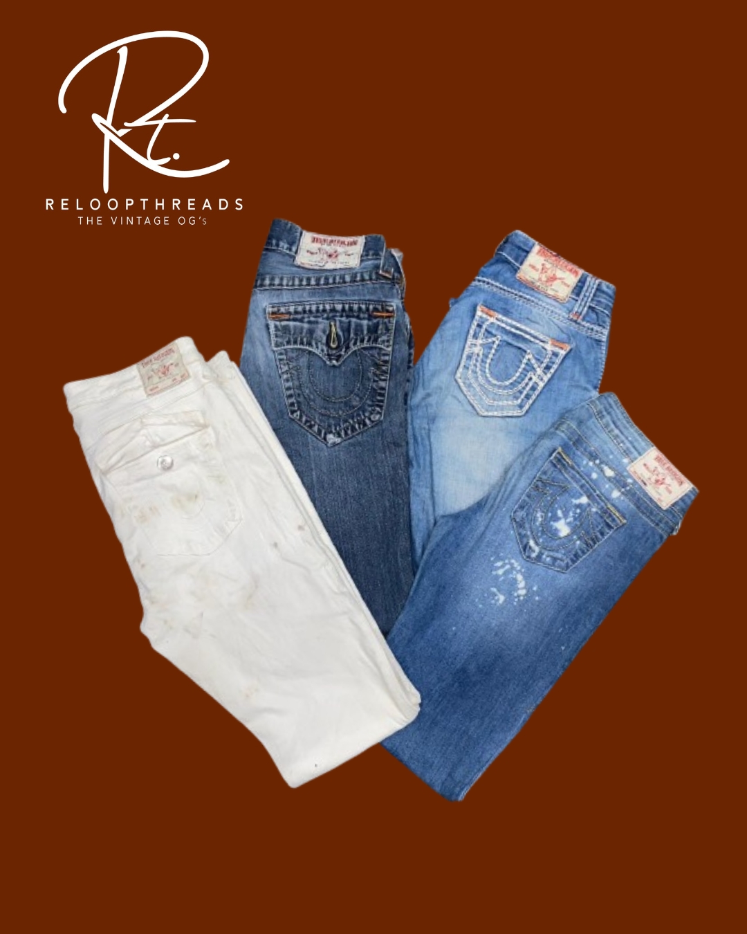 RT 1332 True Religion Mix Jeans