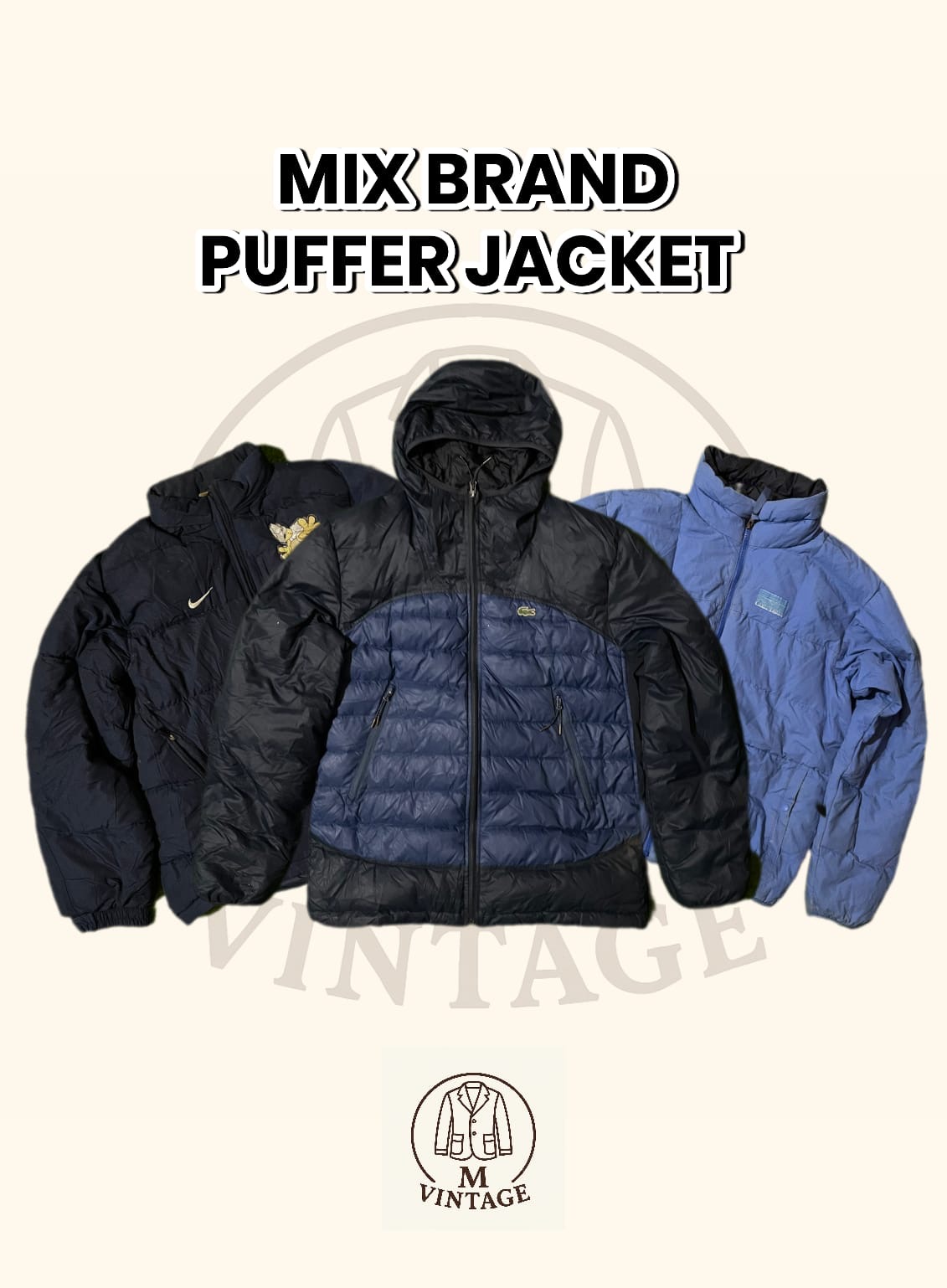 Mix Brand Puffer Jacket