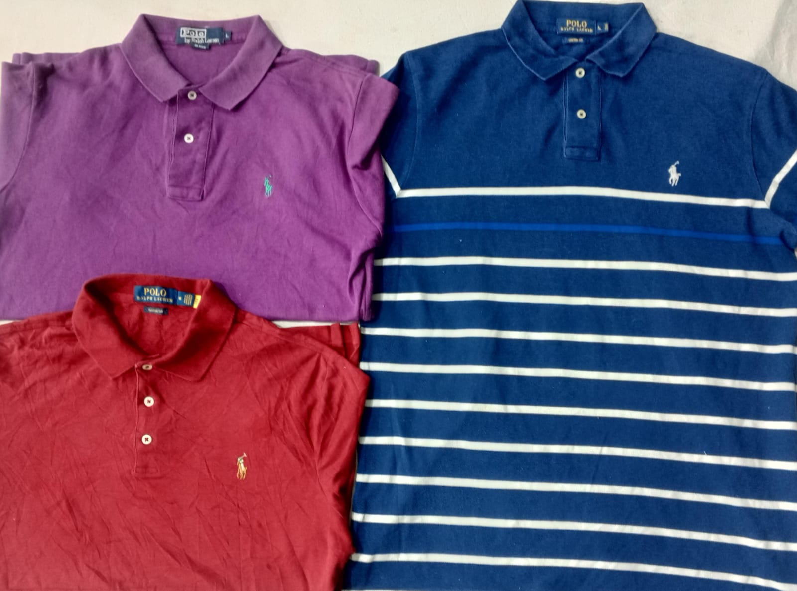 CR5779  Vintage Polo Collar T-Shirts