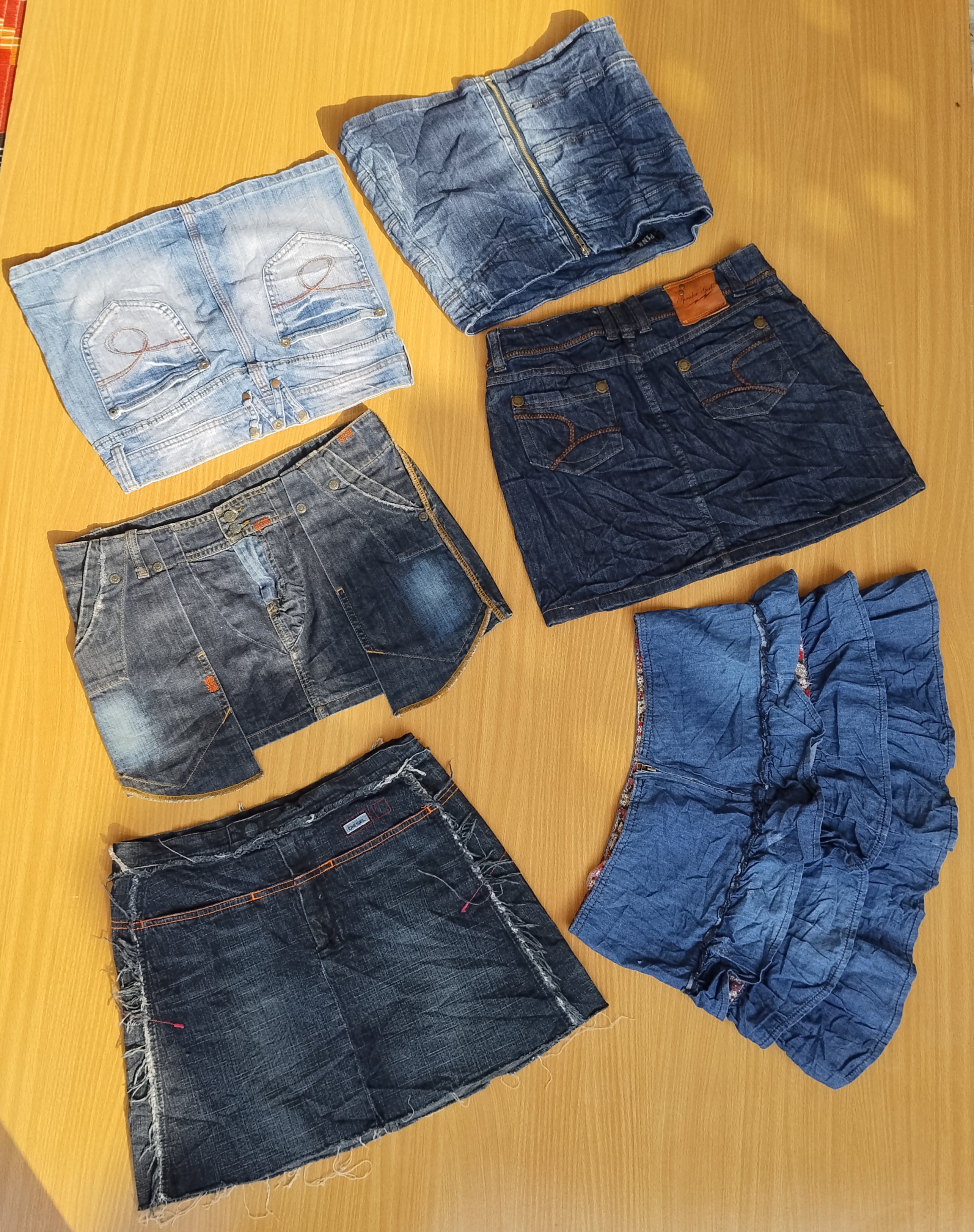 Femme rose & AUTRES MINI JUPE (MSK-146)