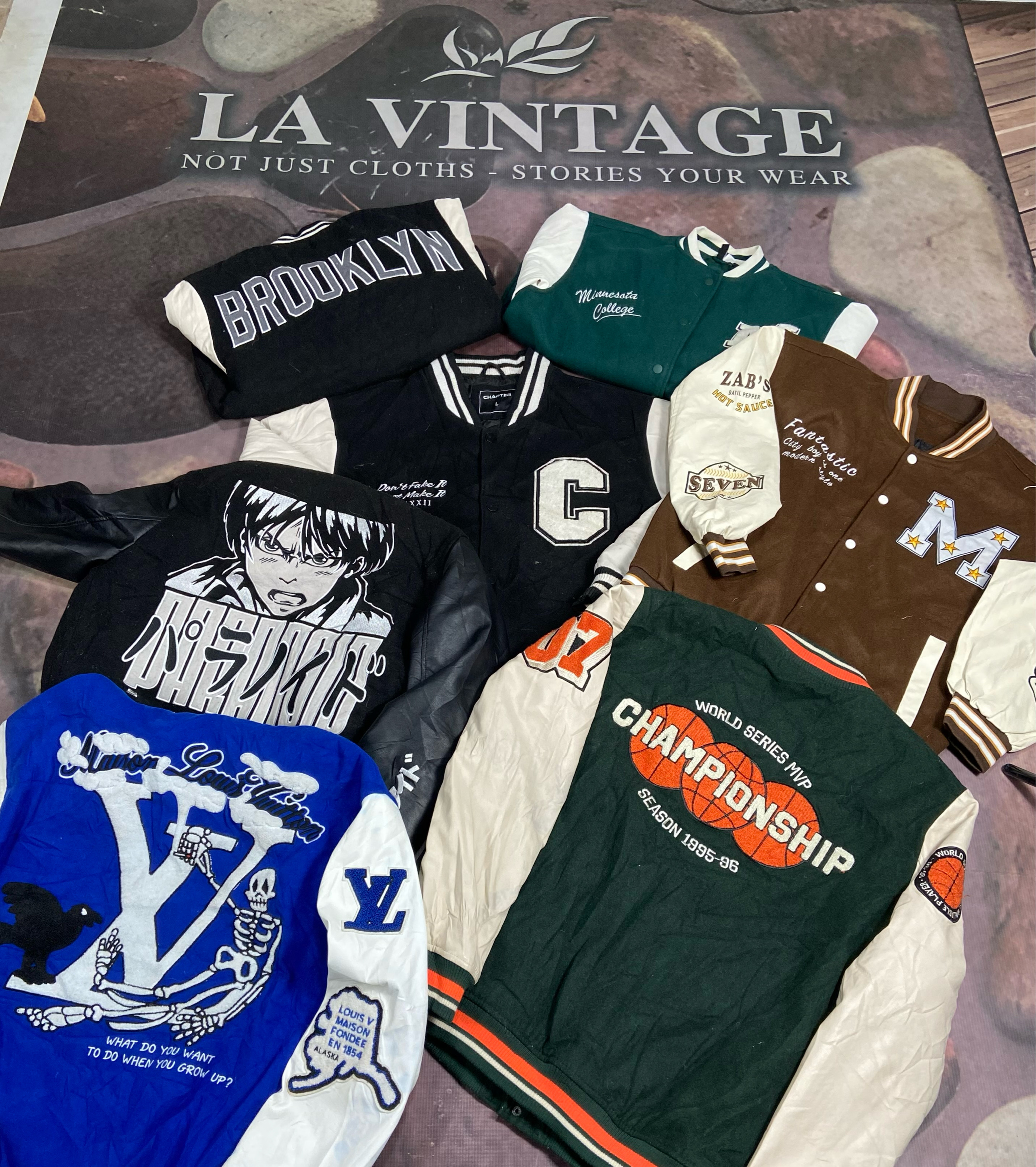 Varsity letterman jacket classic retro