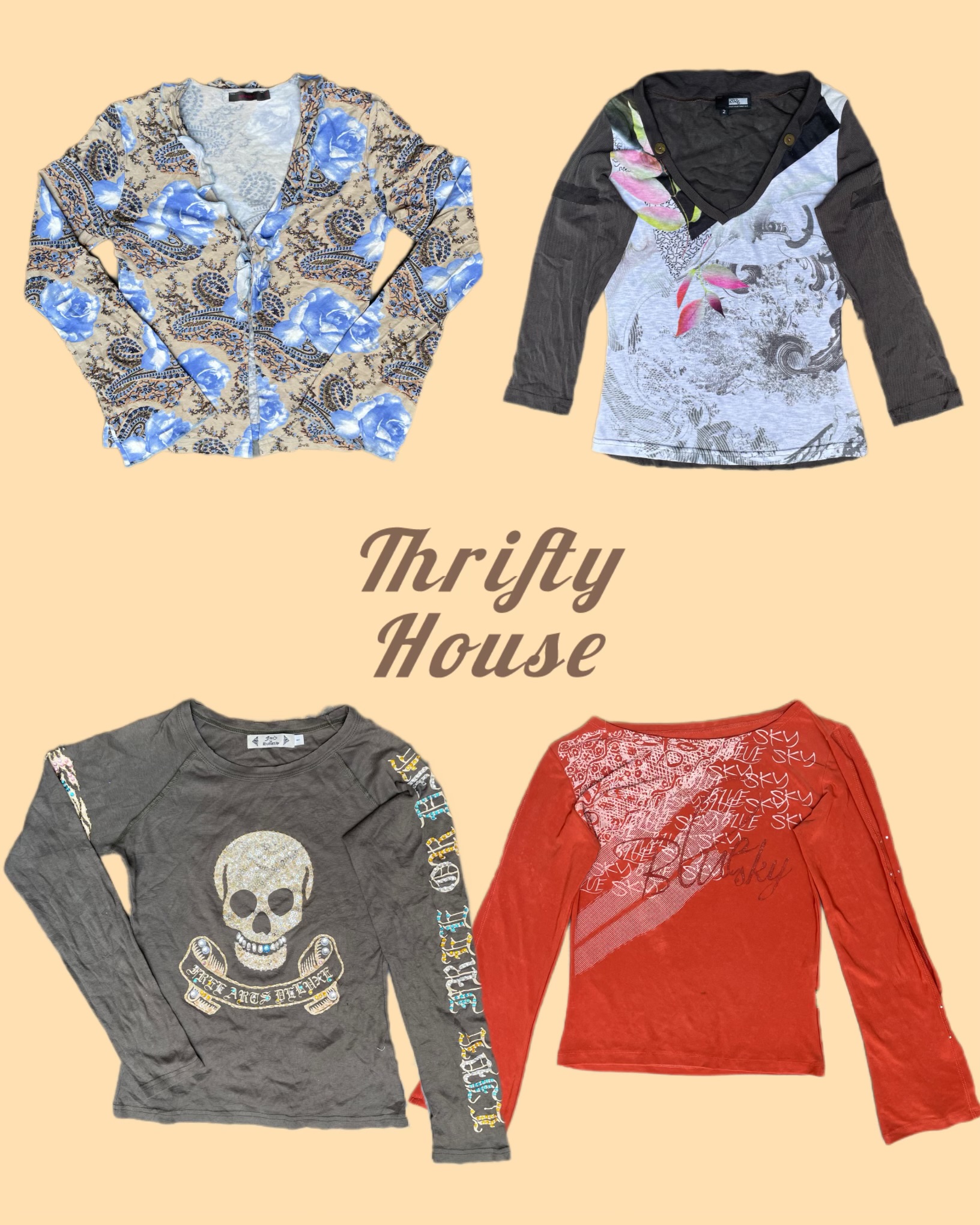 Y2k Mixed Tops(TH/033)