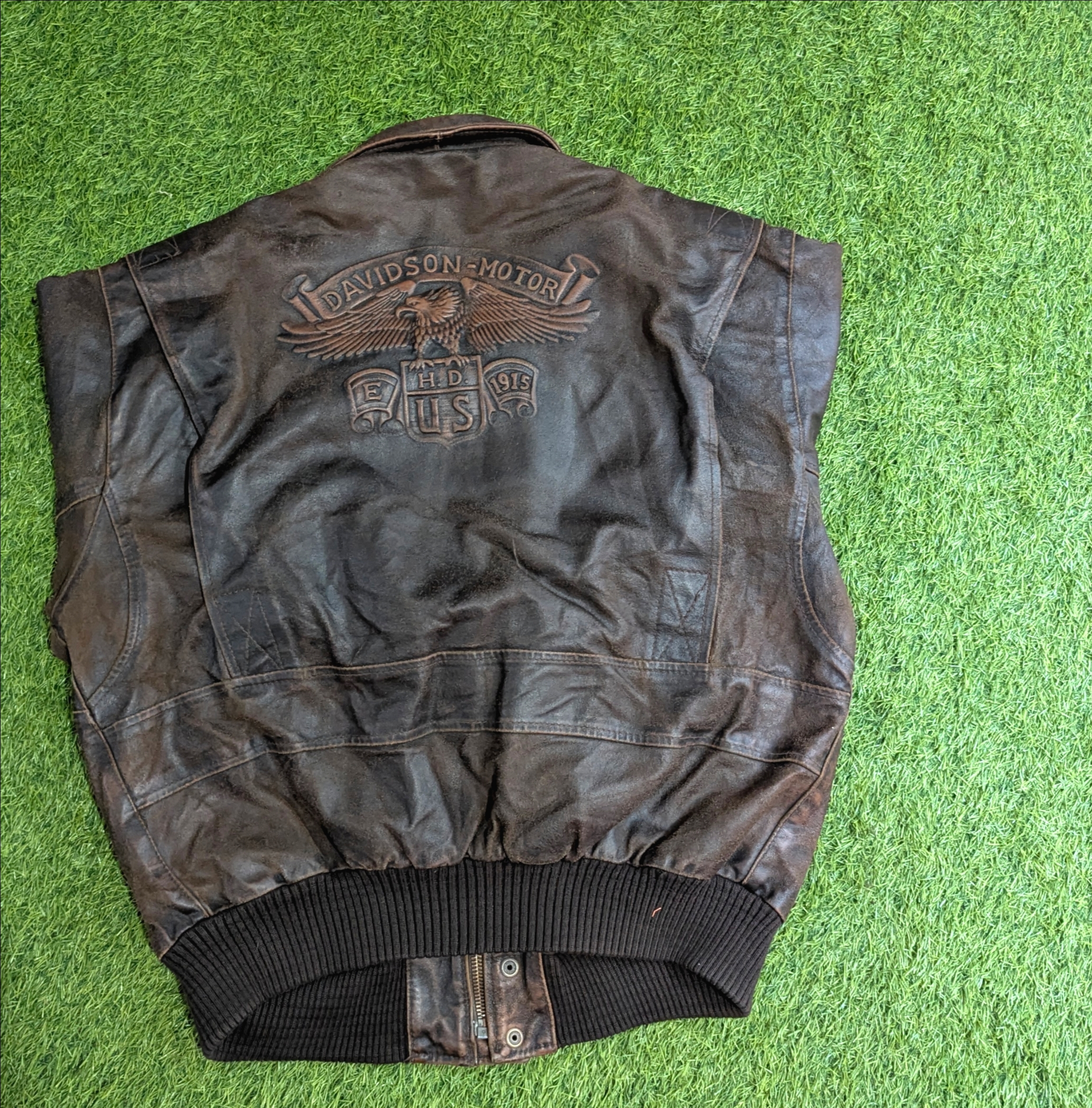 A-2スタイルヴィンテージレザージャケット