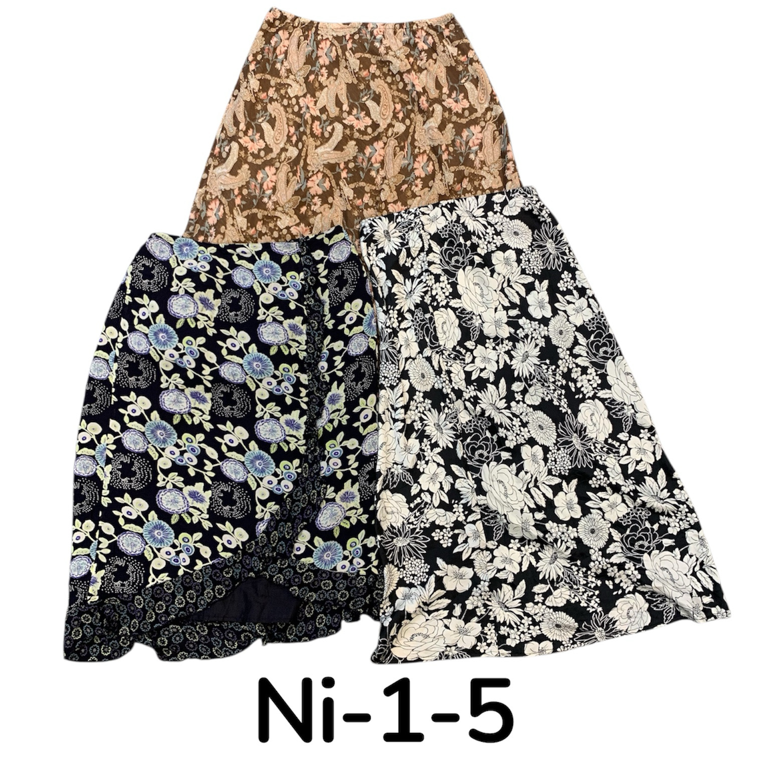 Saia de poliéster (Ni-01-05)