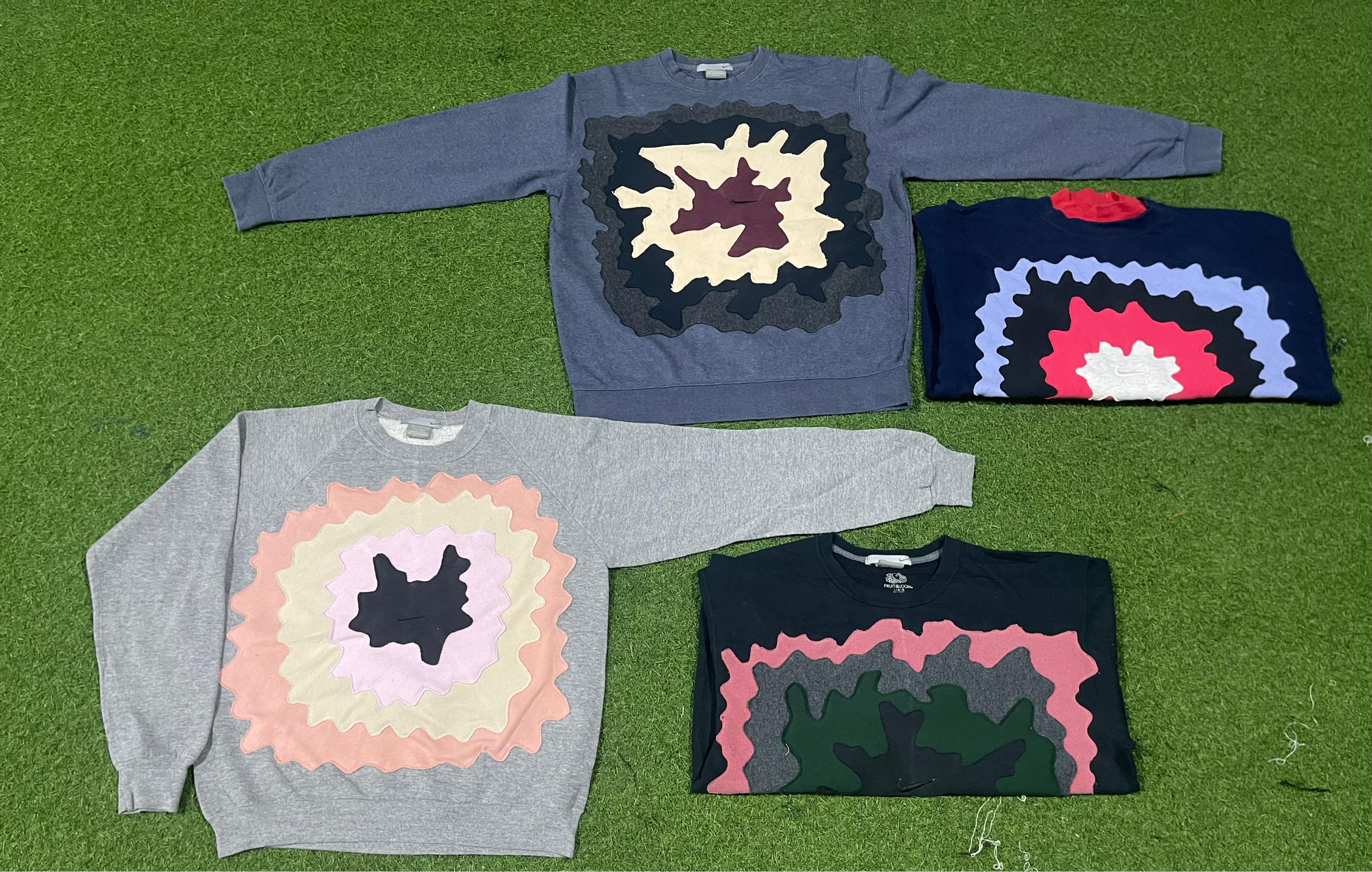 Nike rework style sweatshirt