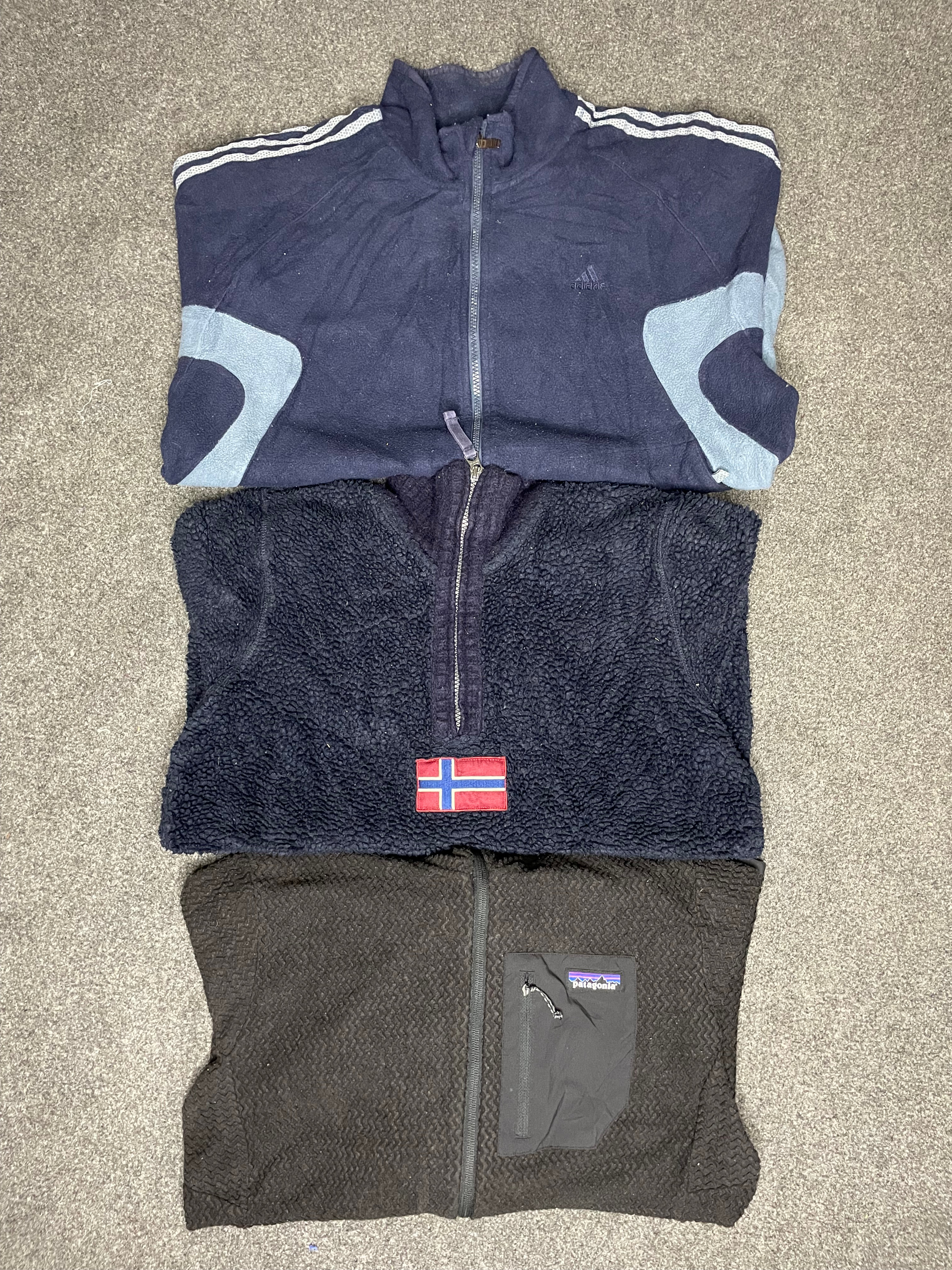 ヴィンテージミックスブランド フリース 17ピース