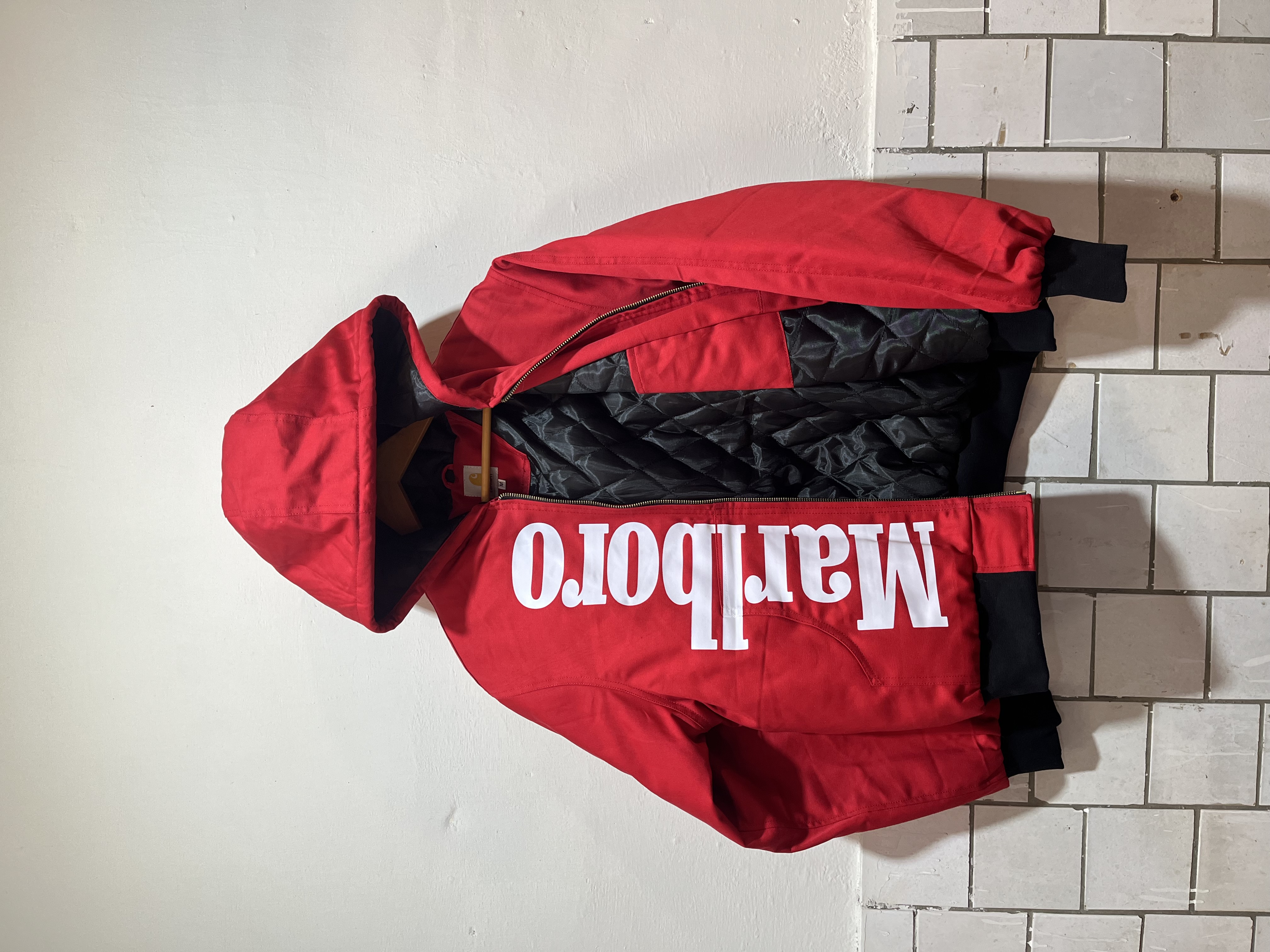 Carhartt Marlboro Rework Style Workwear Hooded Jackets