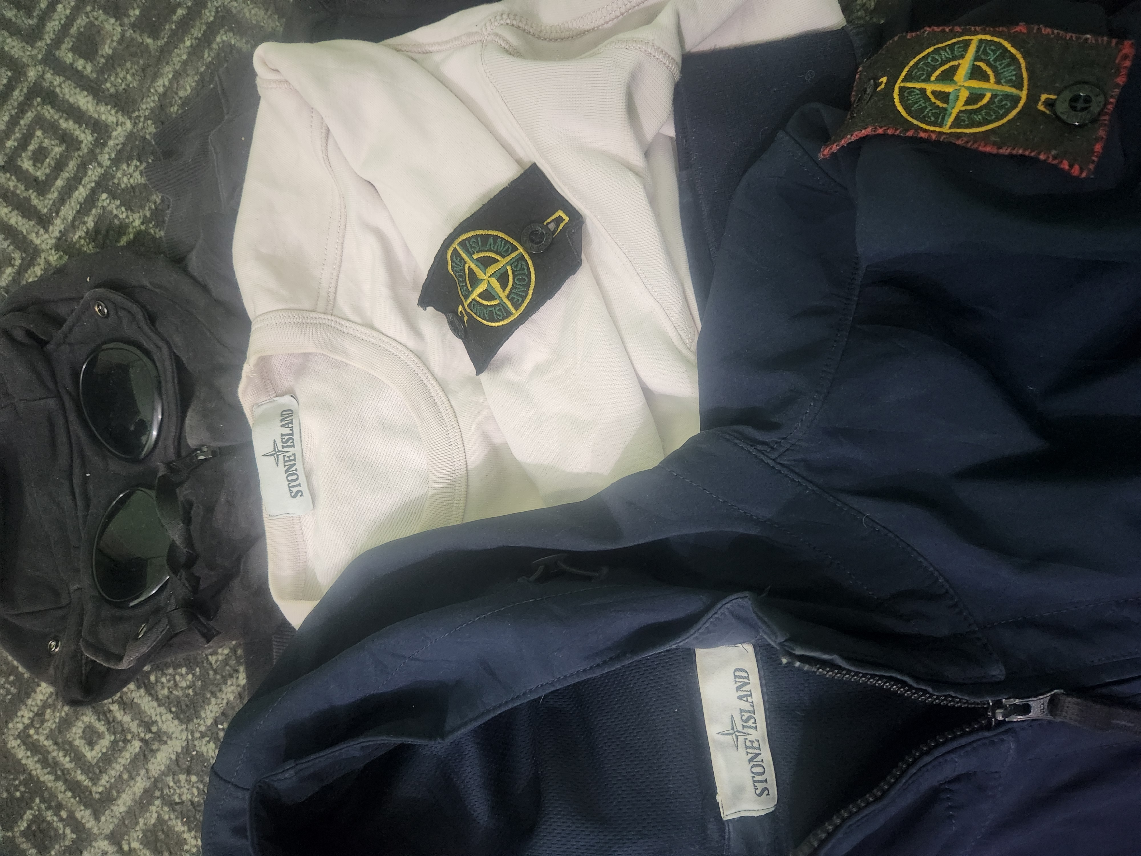 Stone Island and Cp Company