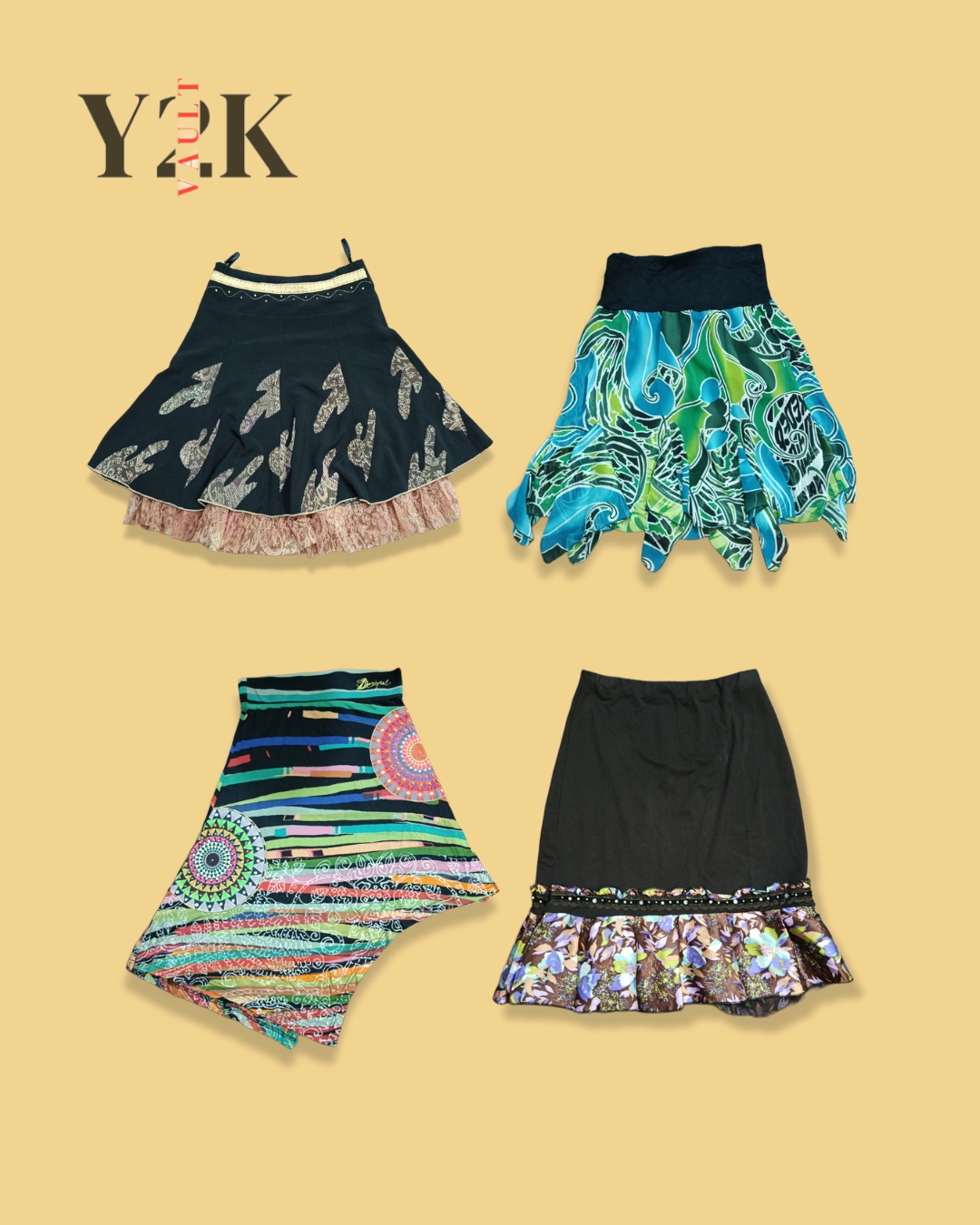 Soft Grunge Skirts (Yv-571)