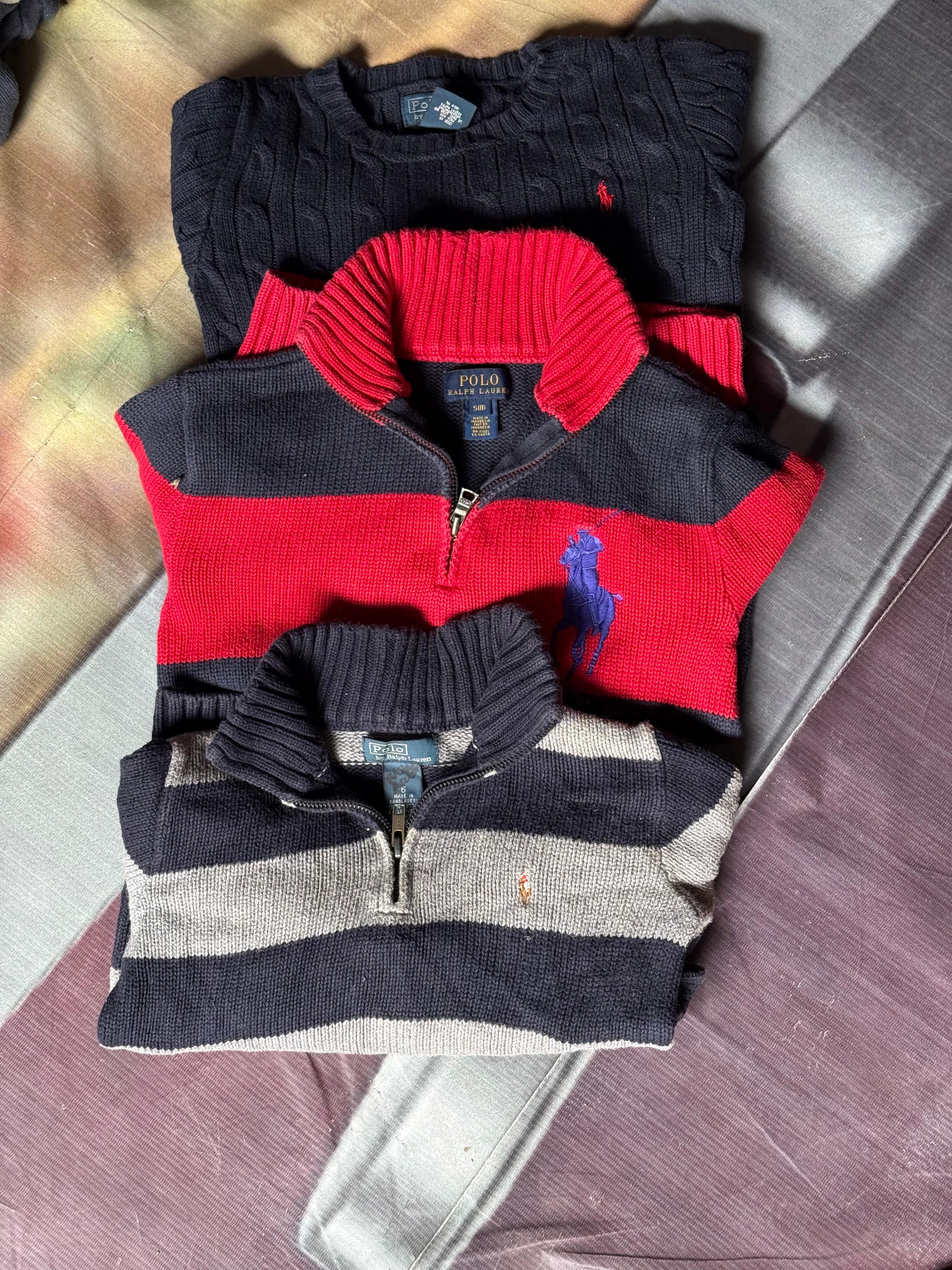 Pull polo Ralph Lauren pour enfants