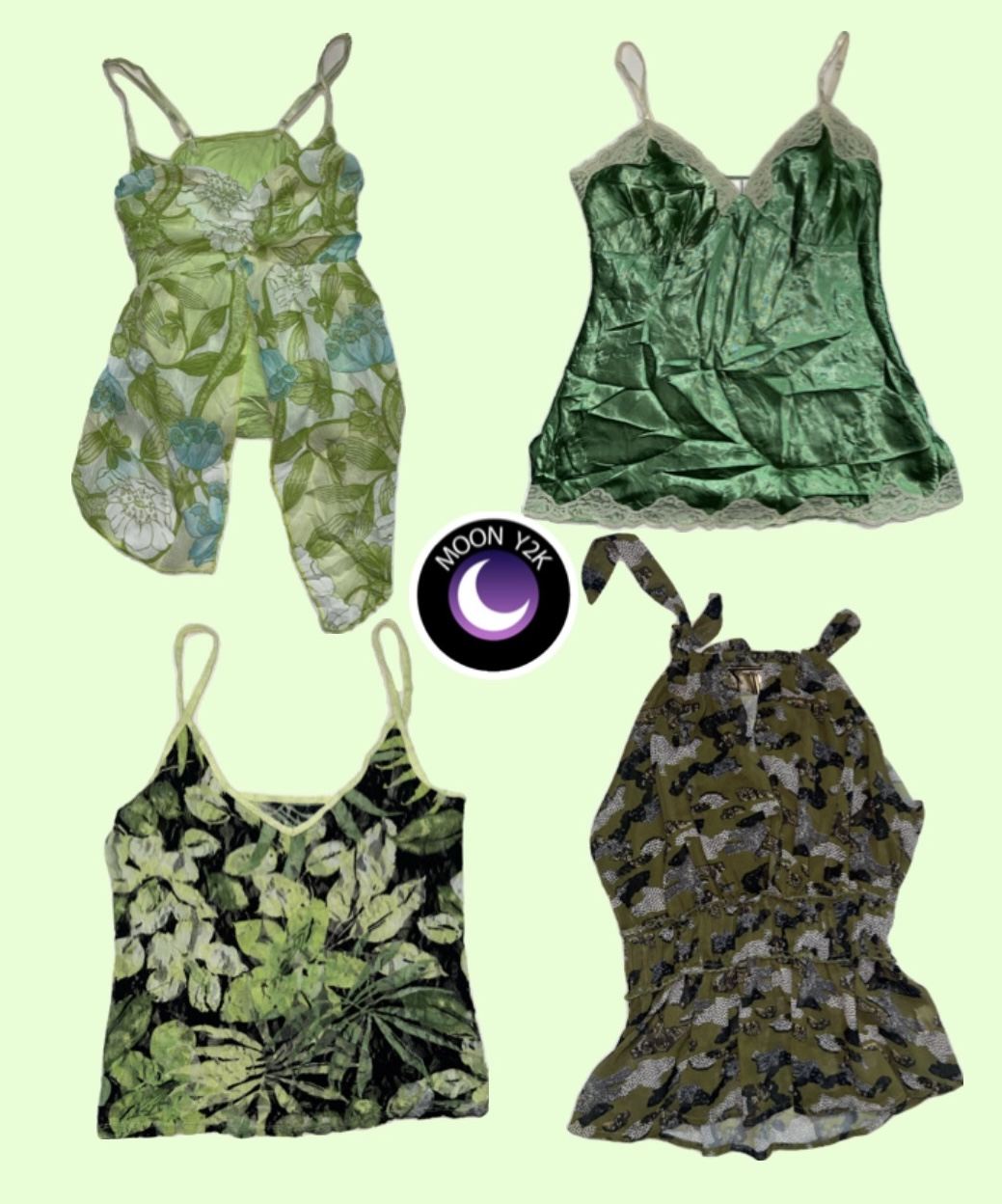 Y2k Italian Bale Cami tops mix (M-939)