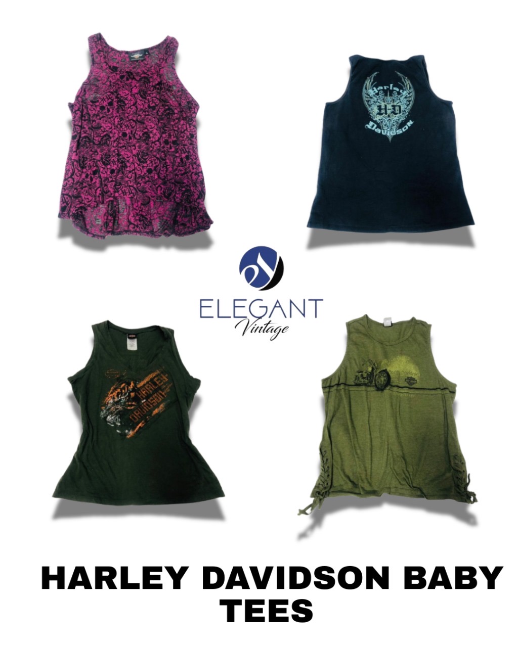 Harley Davidson Baby Tees - EVM0629