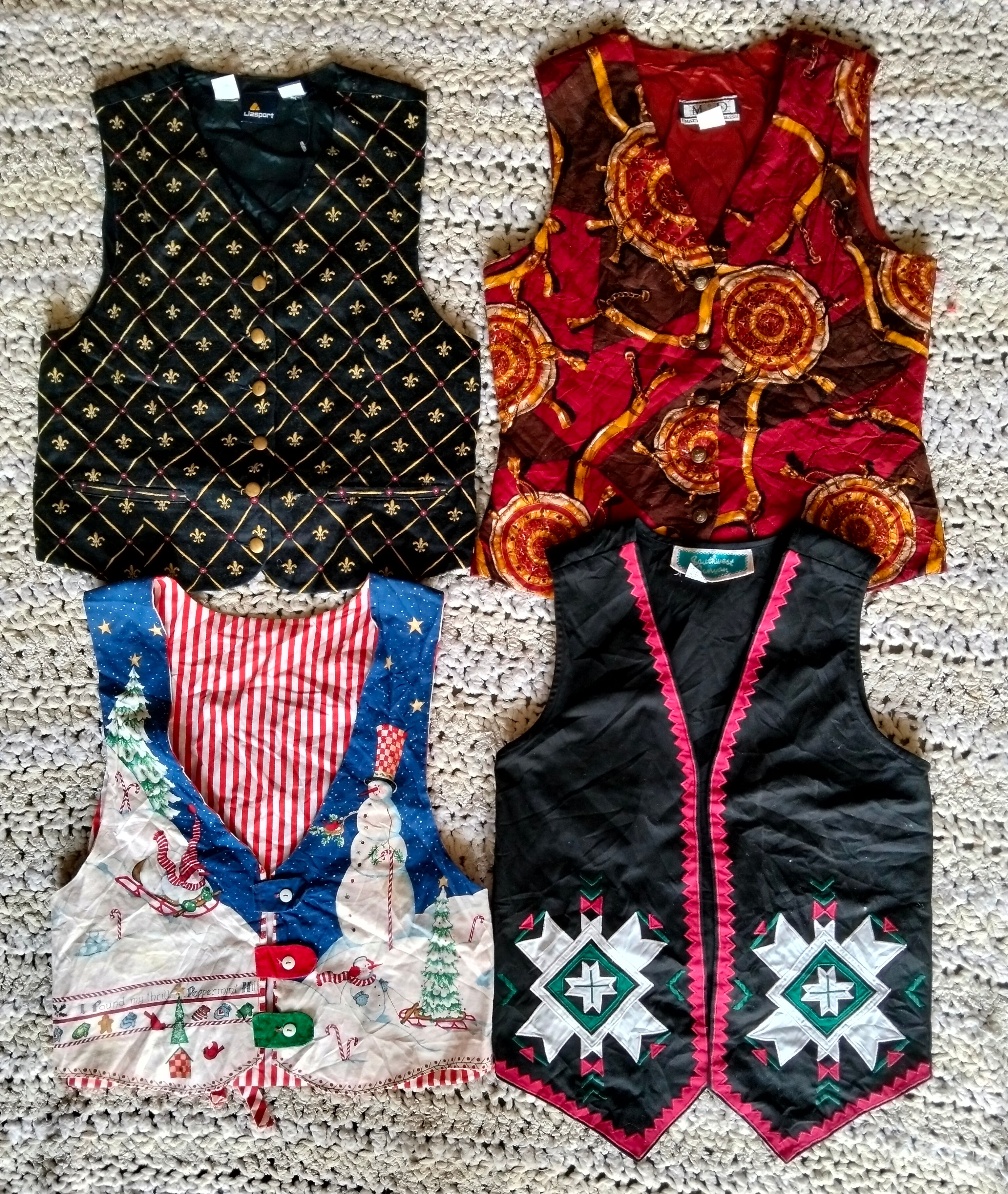 Gilet en denim unique