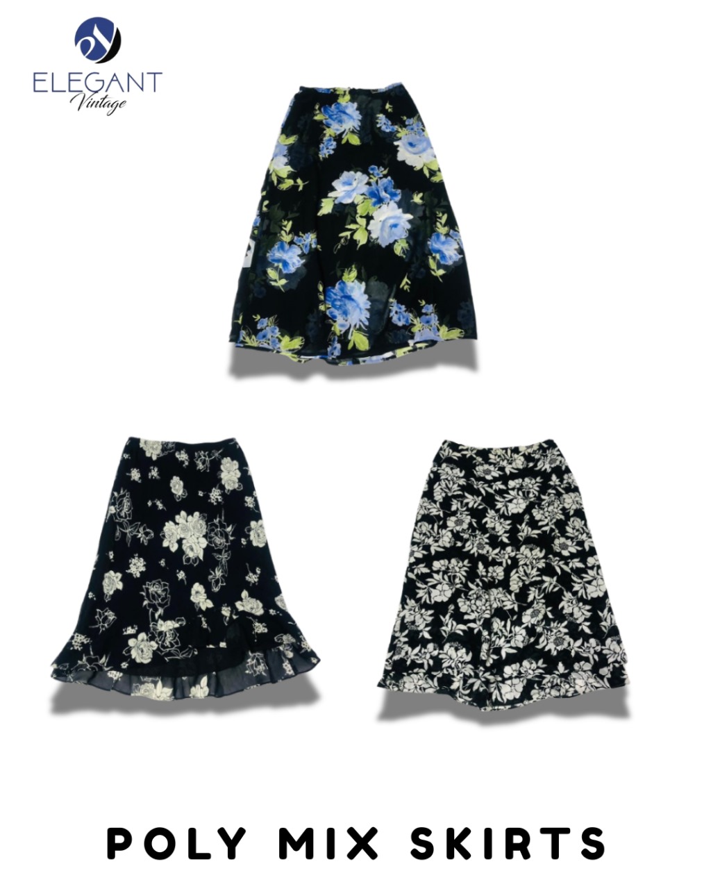 Y2K Poly Mix Skirts - EV1836