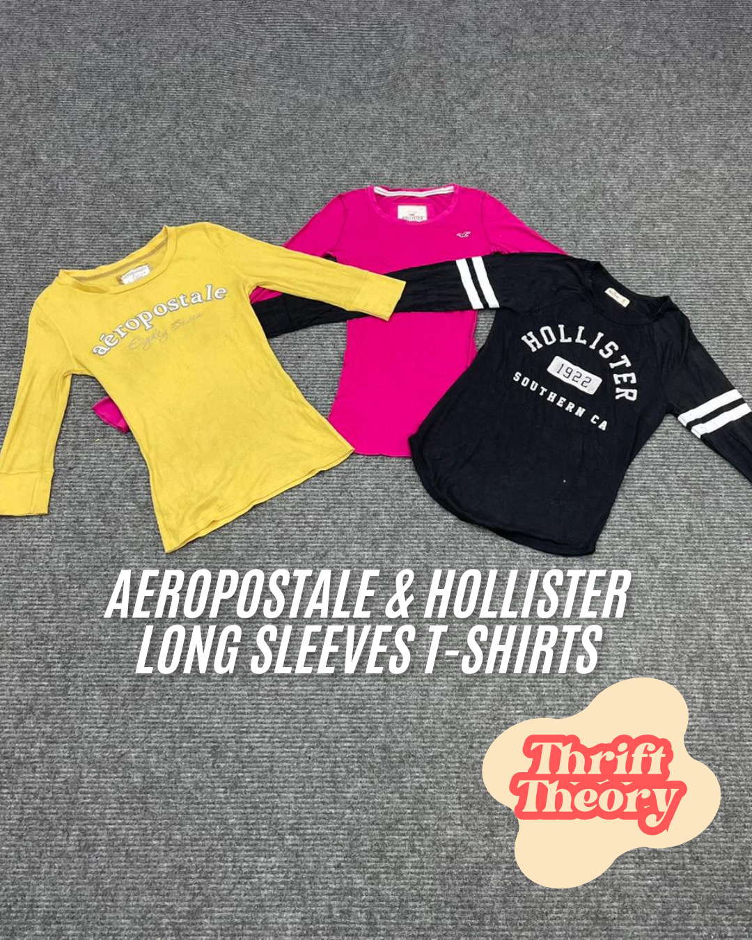 エアロポステール & ホリスター ロングスリーブ Tシャツ - (05/01)