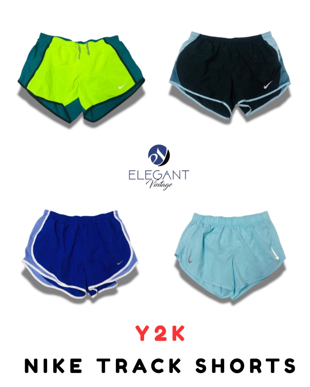 Y2K Nike Track Shorts - EV1853