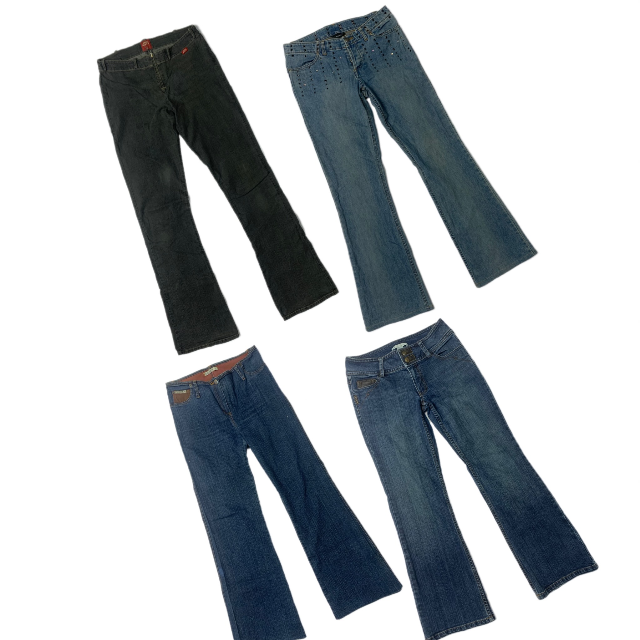 Y2K Low Rise Flared Jeans (Ft Miss Sixty)