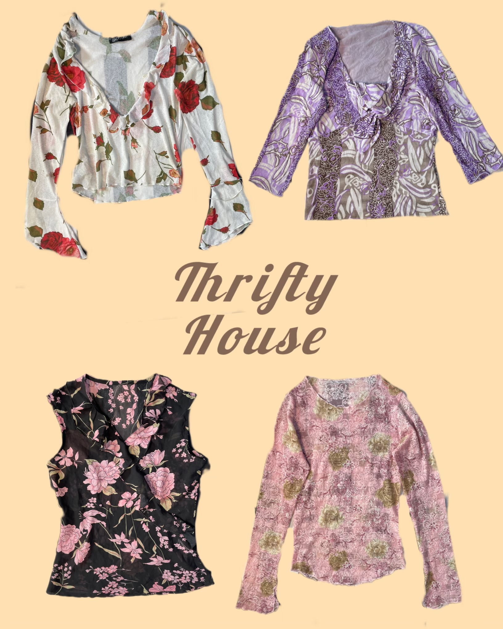 Y2k Italian Mix Tops(TH/037)