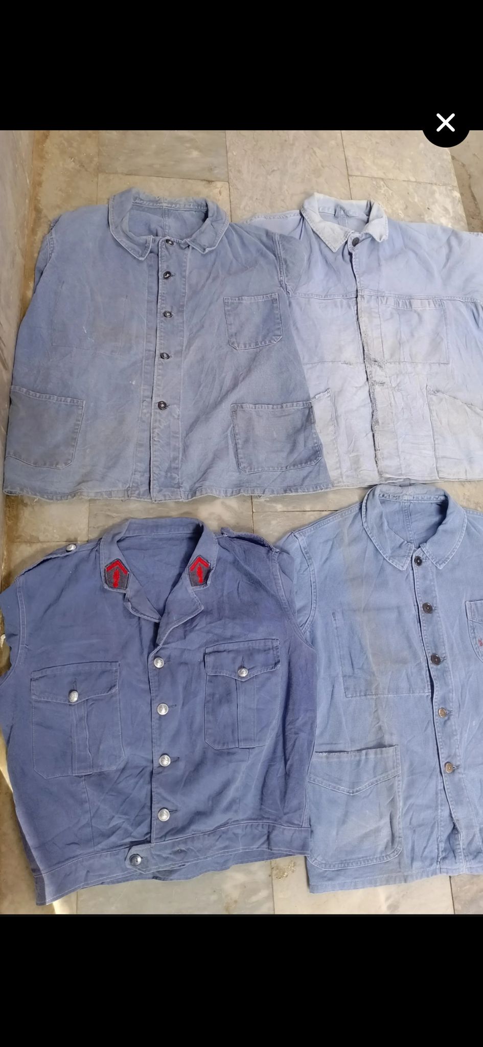 French Chore Coat and Jackets - 100 pcs