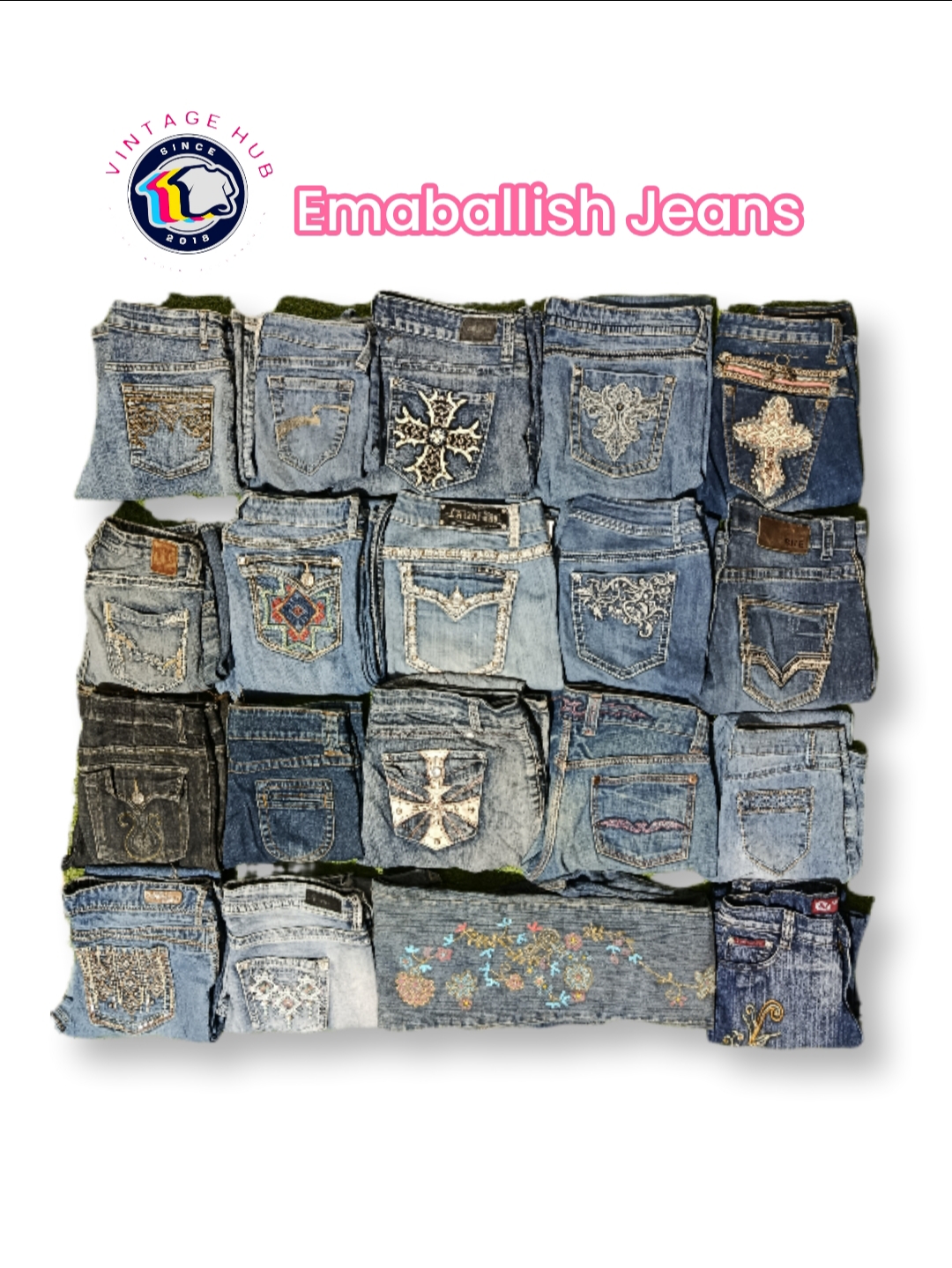 Jeans embellis - VH02