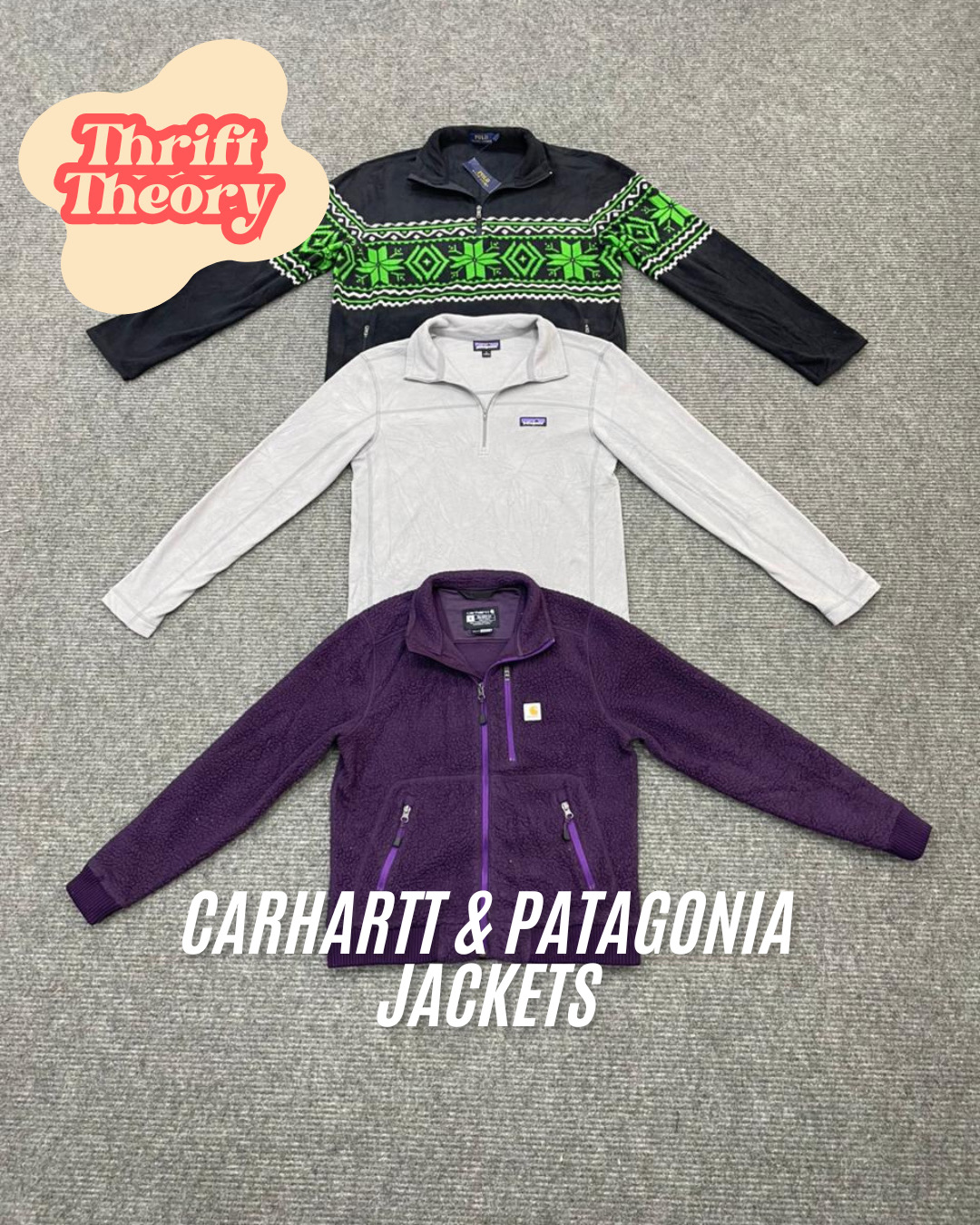 カーharttとパタゴニアのジャケット - (05/01)