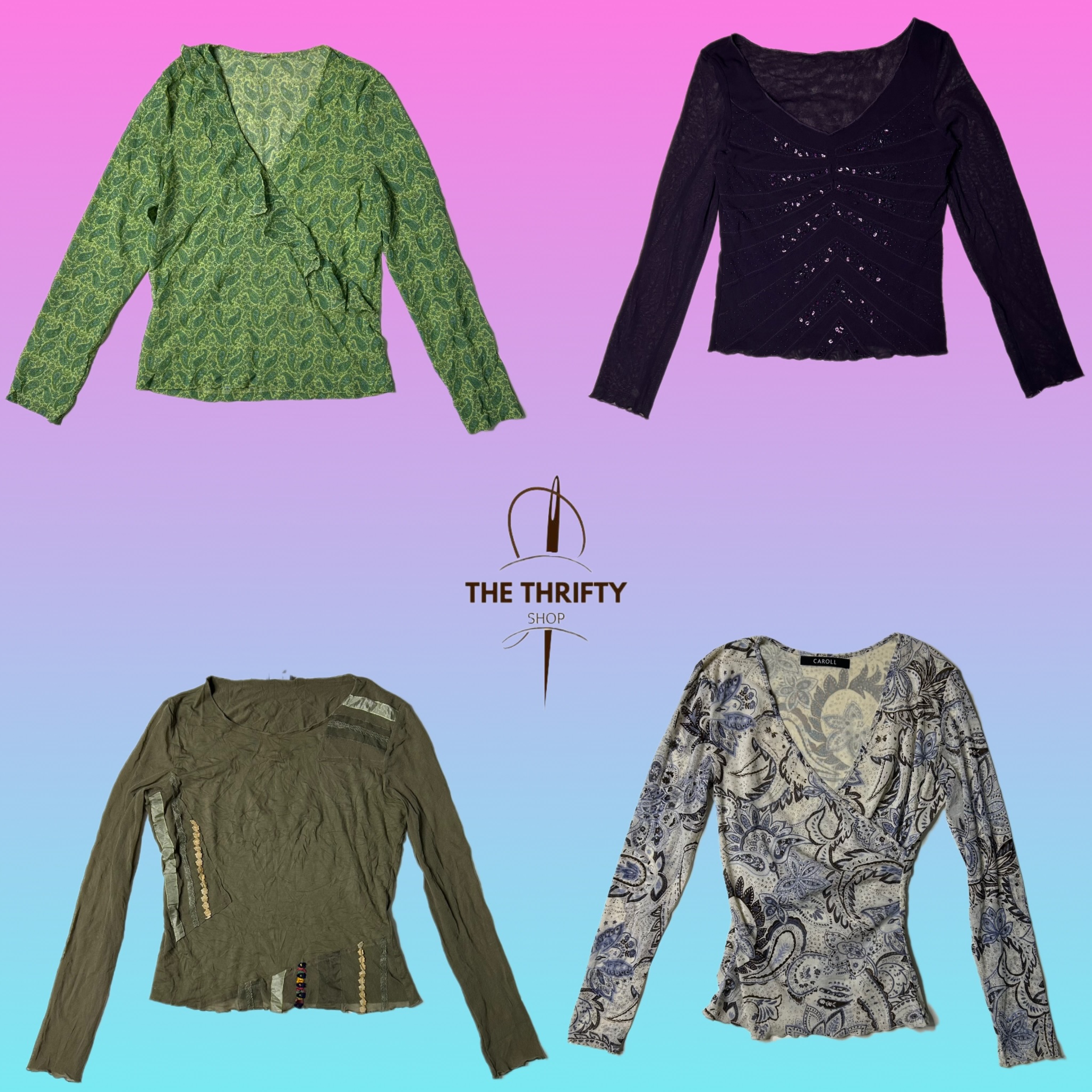 Vintage Wrap Tops Collection (SU 305)