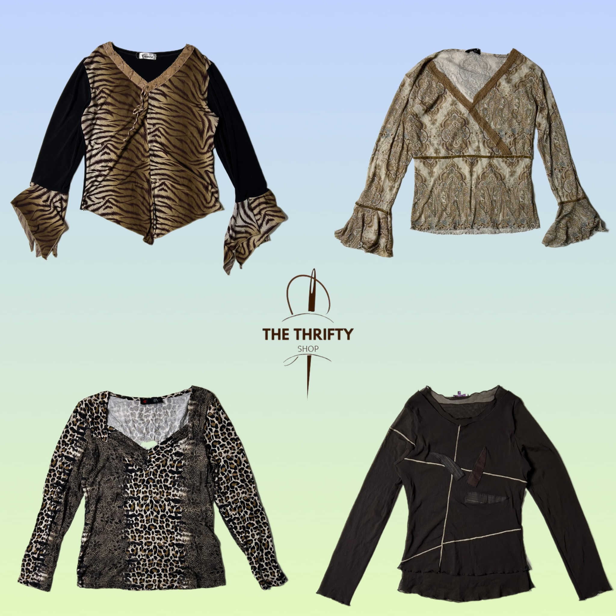 Animal print & Earthy Top collection (SU 309)
