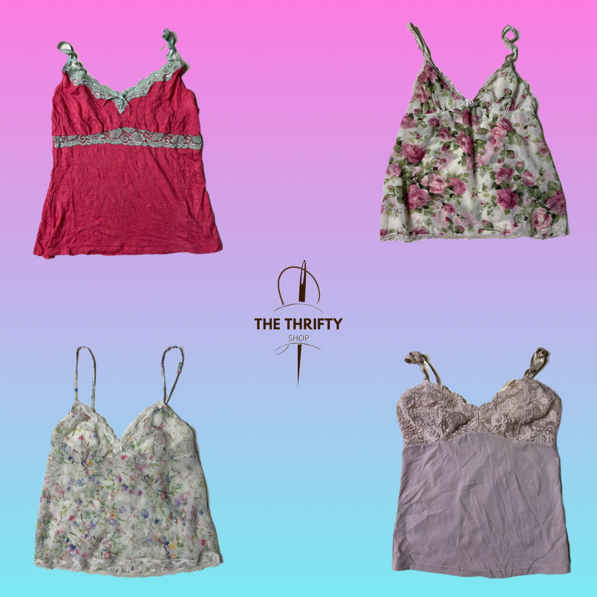 Floral Lace Camisole Collection (SU 307)