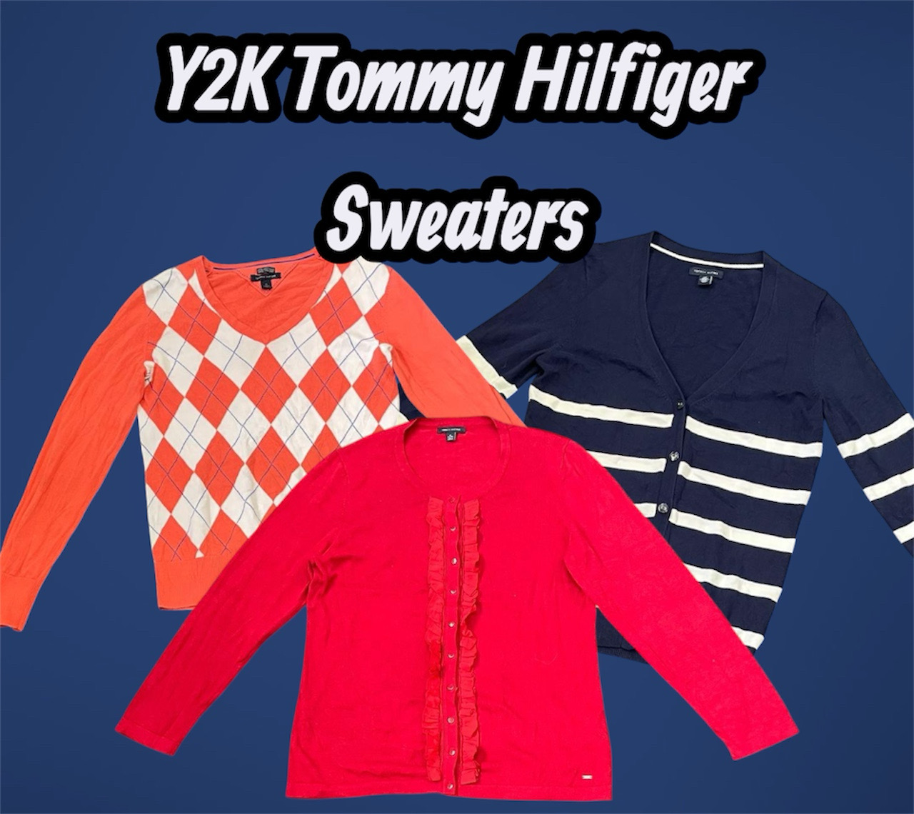 Y2K Tommy Hilfiger Sweaters - (05/01)