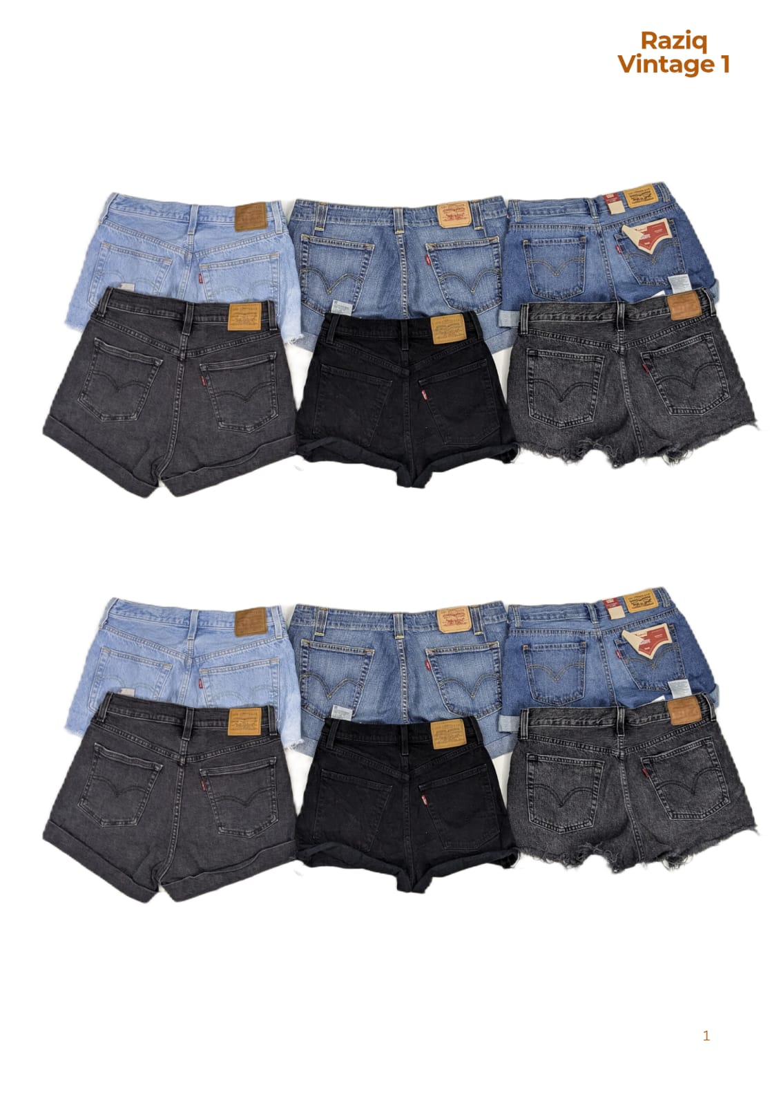 💥 RV1638 Femmes Levi's Shorts Sexy
