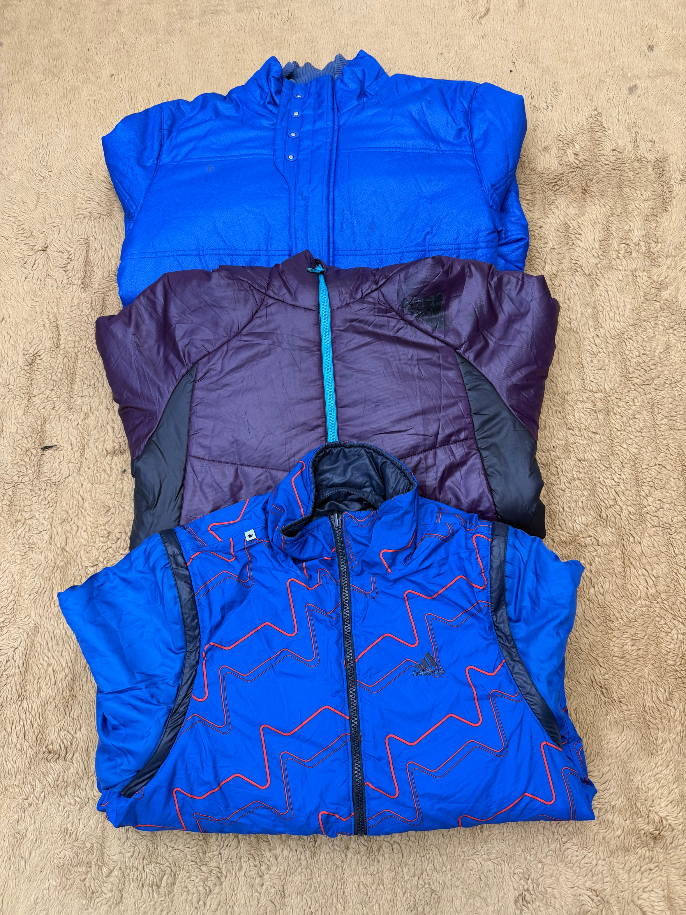 Adidas Color Block Puffers