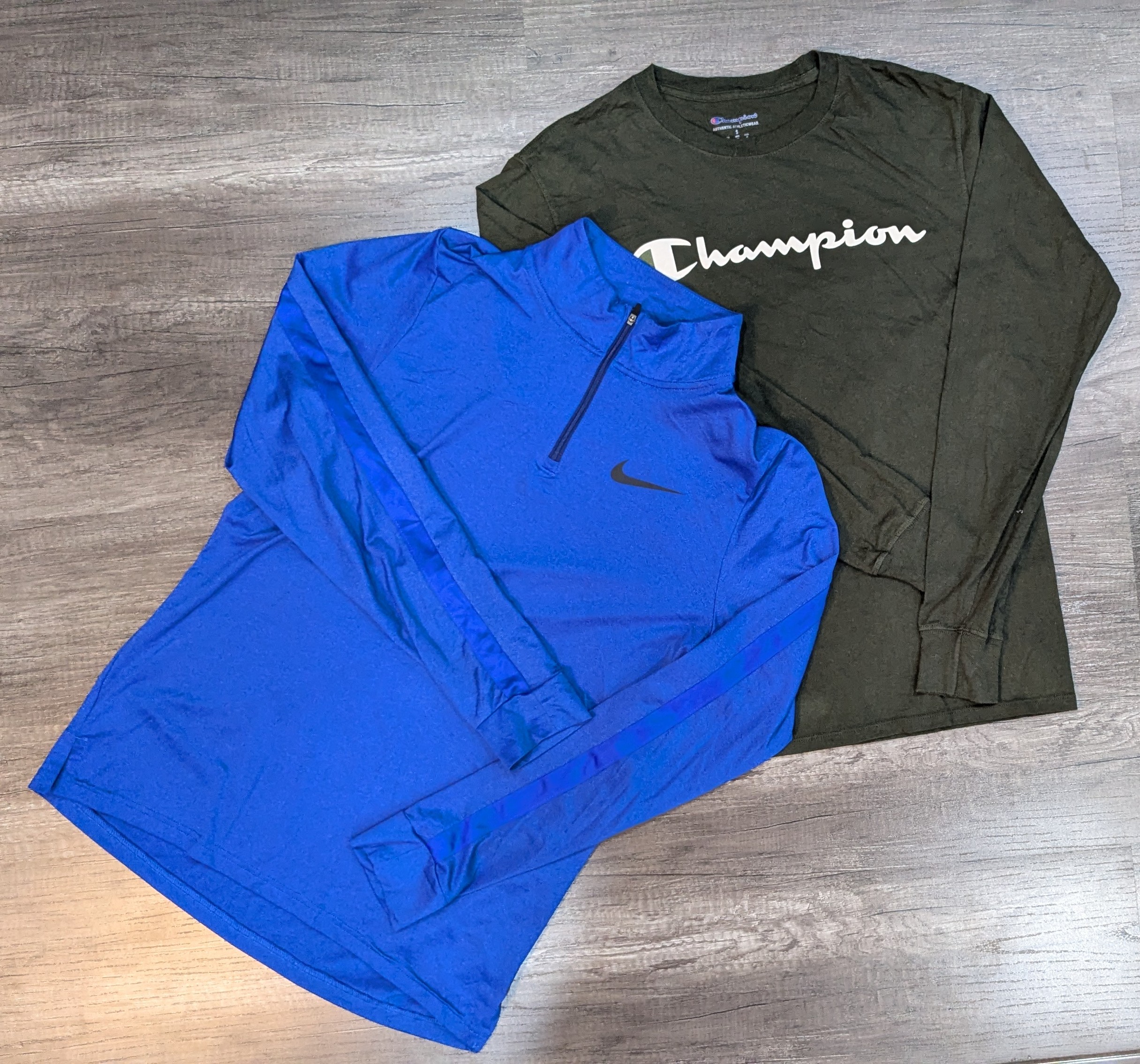 1917 - アンダーアーマー、チャンピオン、プーマ、ナイキ、トミー・ヒルフィガー、アディダス ¼ジップ & ロングスリーブ Tシャツ