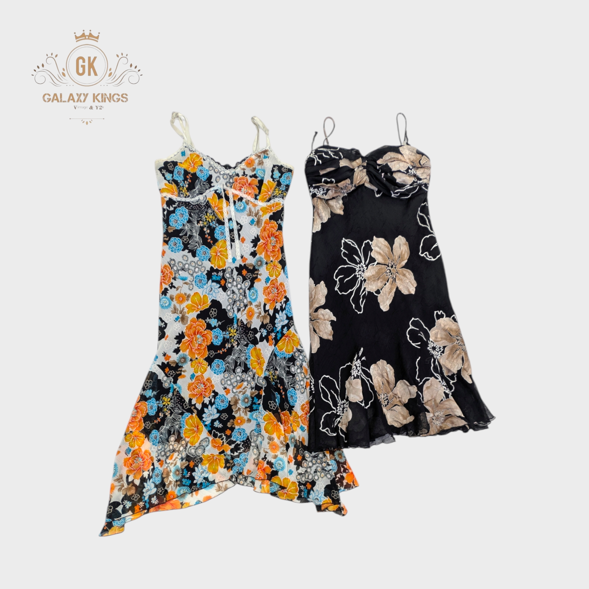 Robes sexy fleurs romantiques Y2K