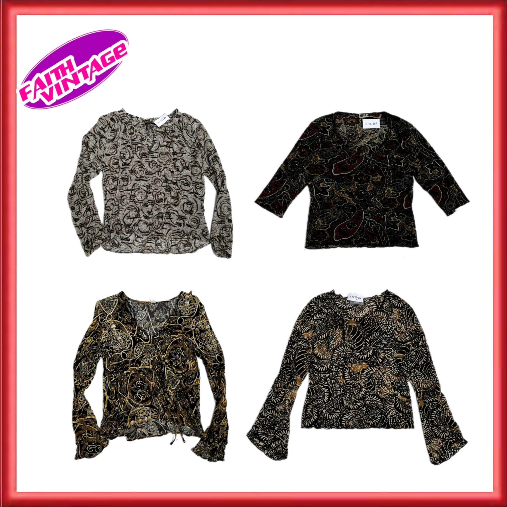 Oblong Kim Wear Mix Tops(FV-305)